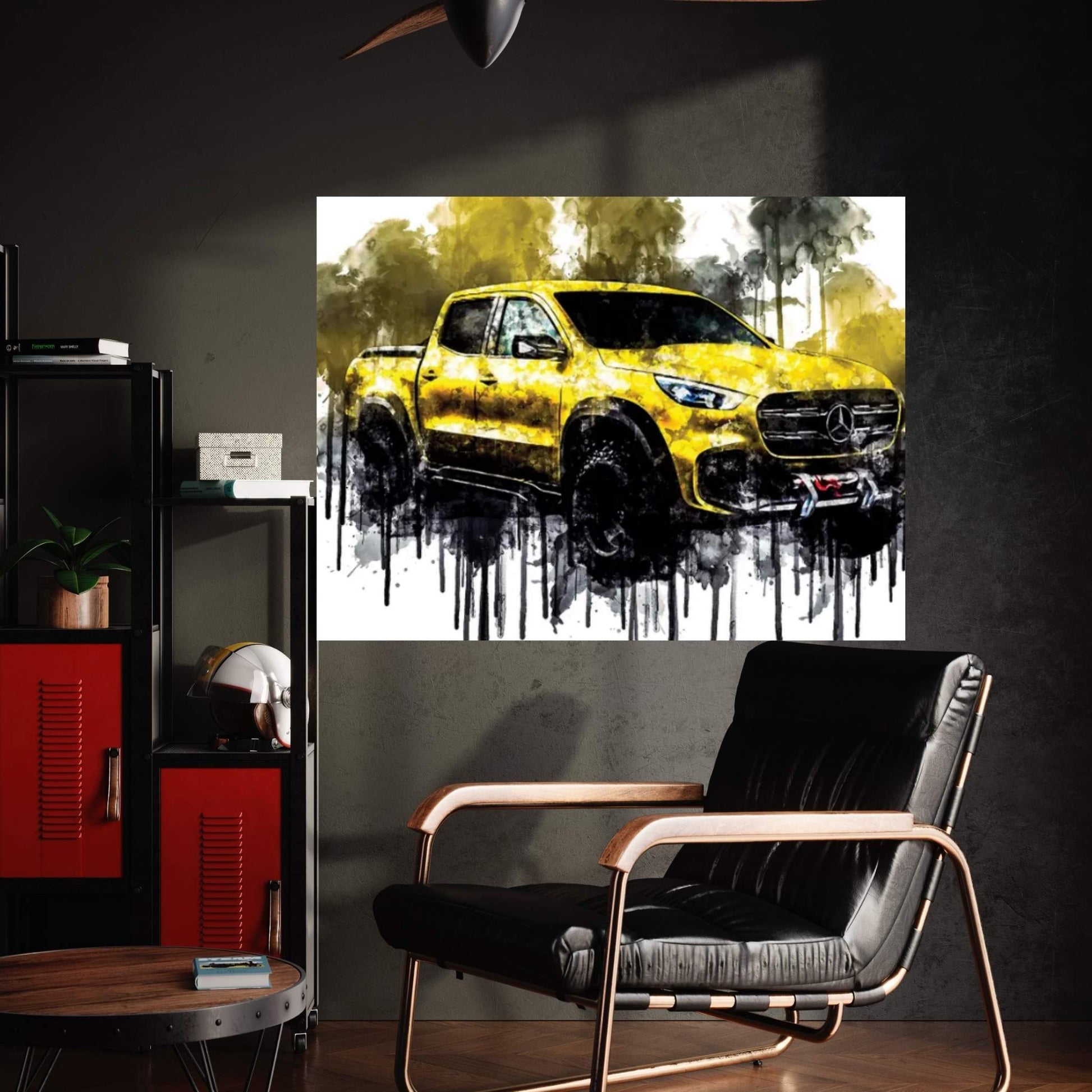 2017 Mercedes Benz Concept X Class Adventurer Pickup Canvas Wall Art - Y Canvas