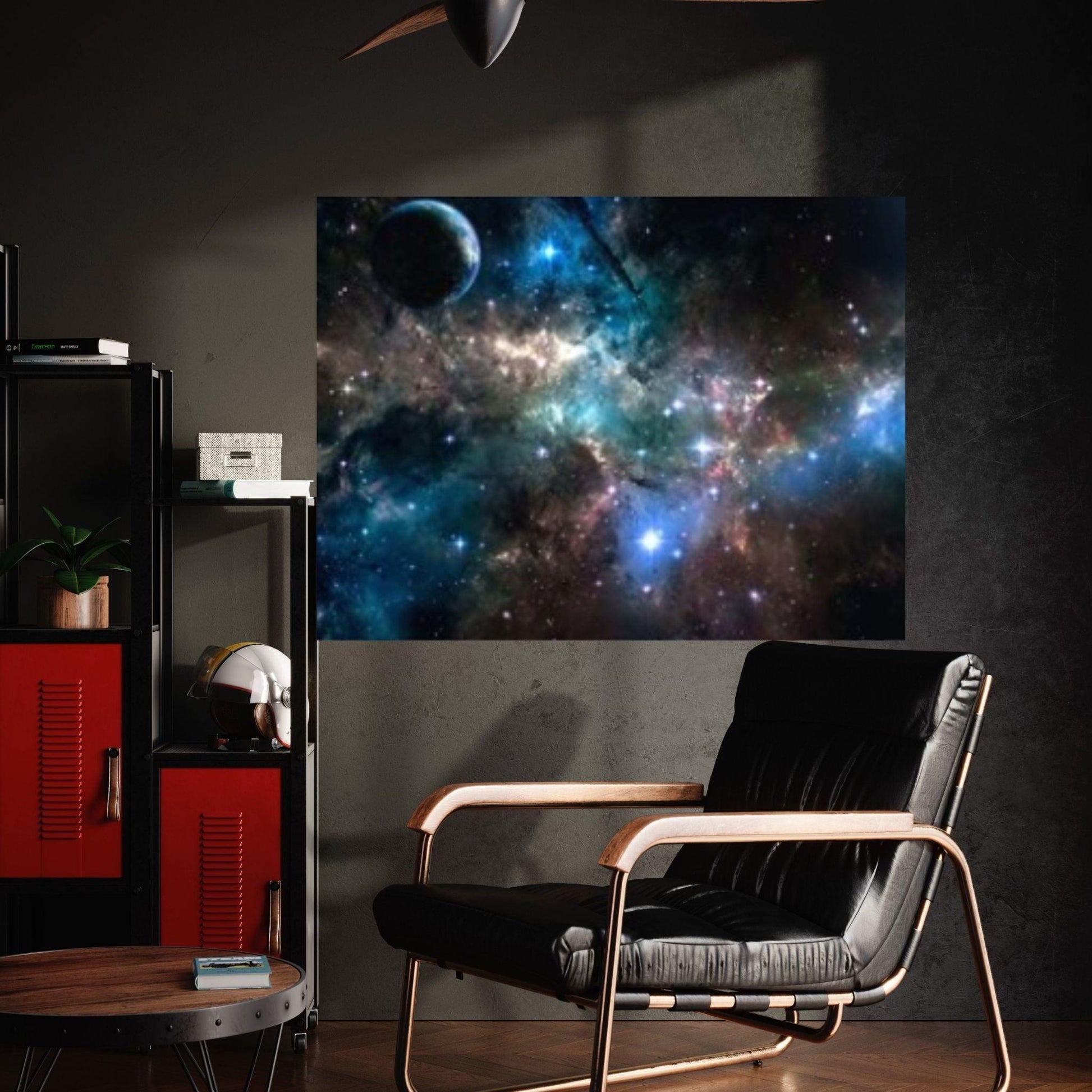 Hubble Light Space Canvas Wall Art Print Design , Wall Decor, Oil Painting Picture - Y Canvas