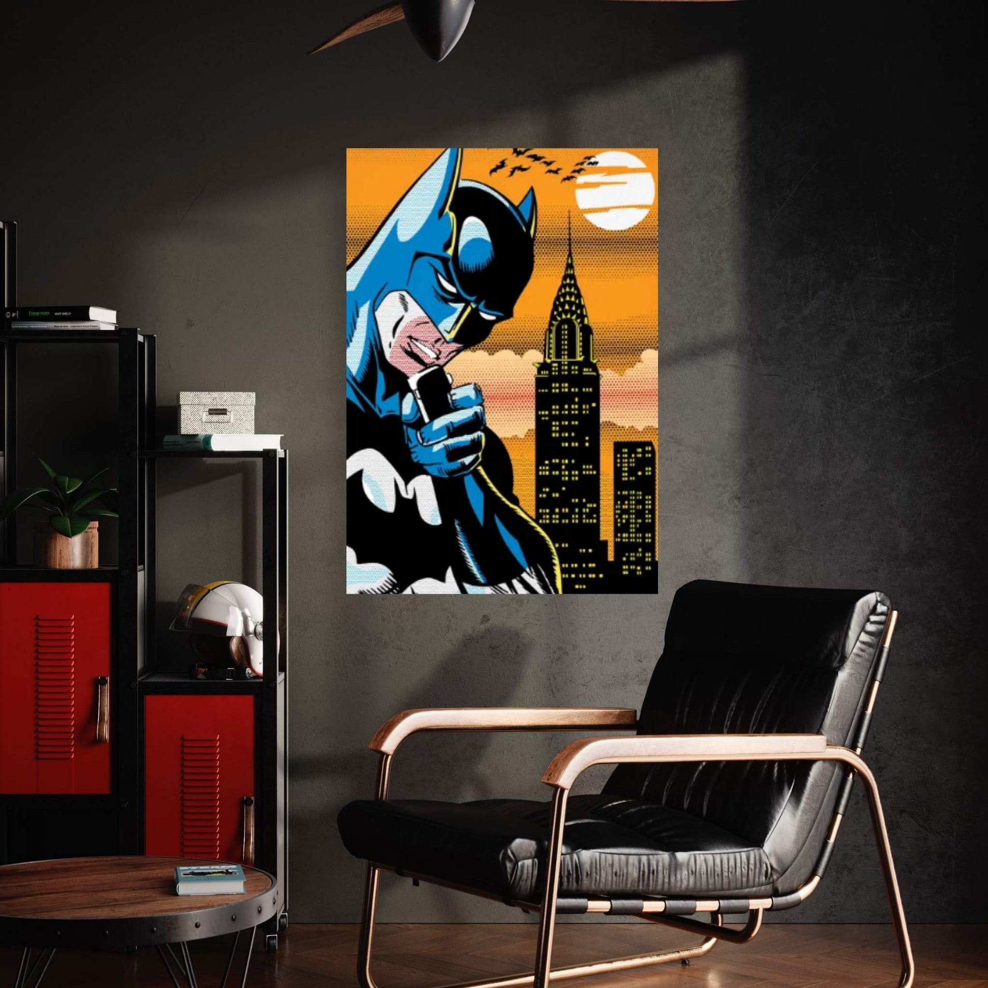 Super Shadows Neighborhoods Finest Canvas Wall Art - Y Canvas