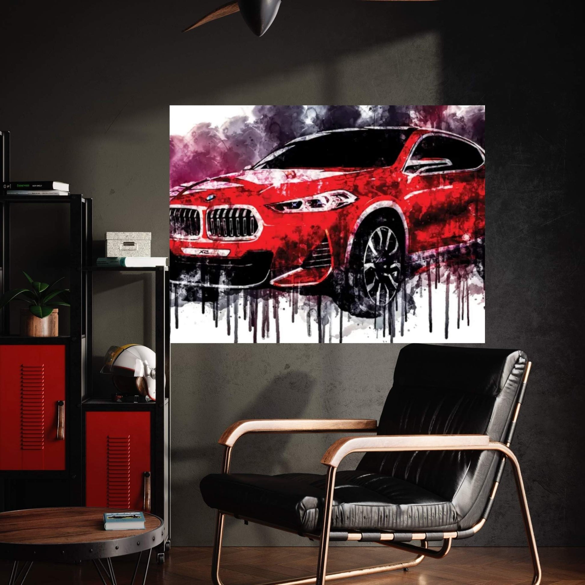 2018 BMW X2 Concept Vehicle CDXXXI Canvas Wall Art - Y Canvas