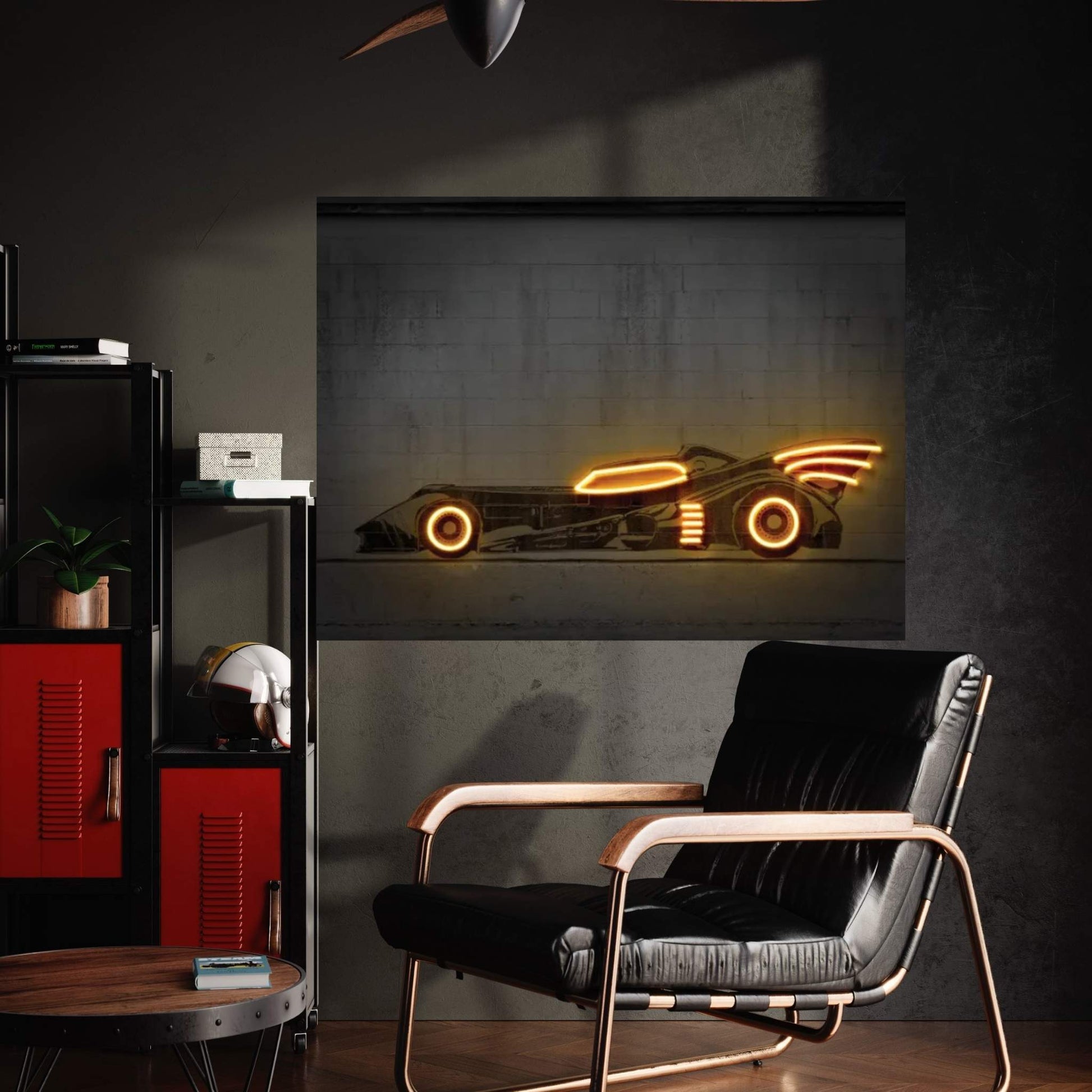 Batmobile 89 Canvas Wall Art - Y Canvas