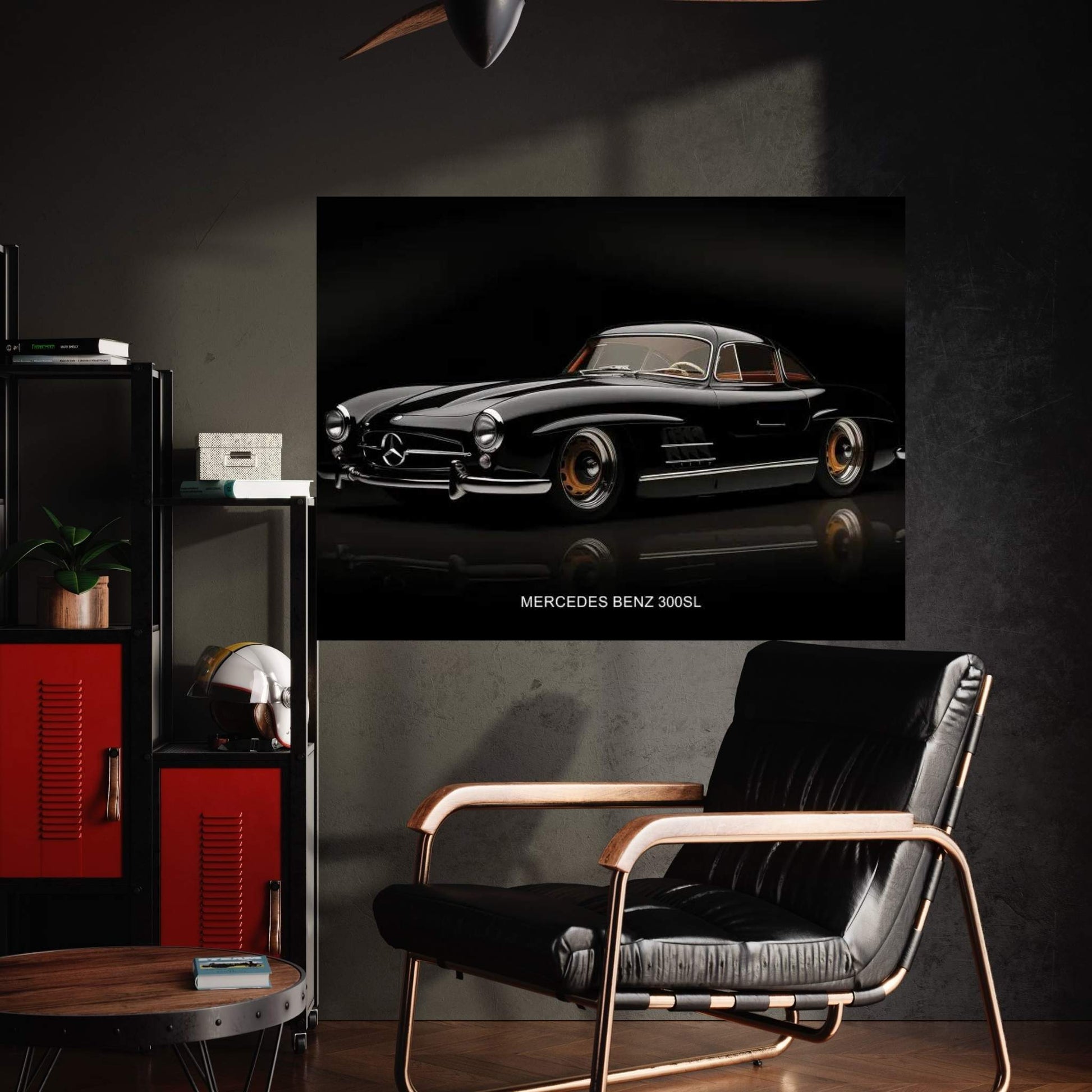 Mercedes Benz 300SL Canvas Wall Art - Y Canvas