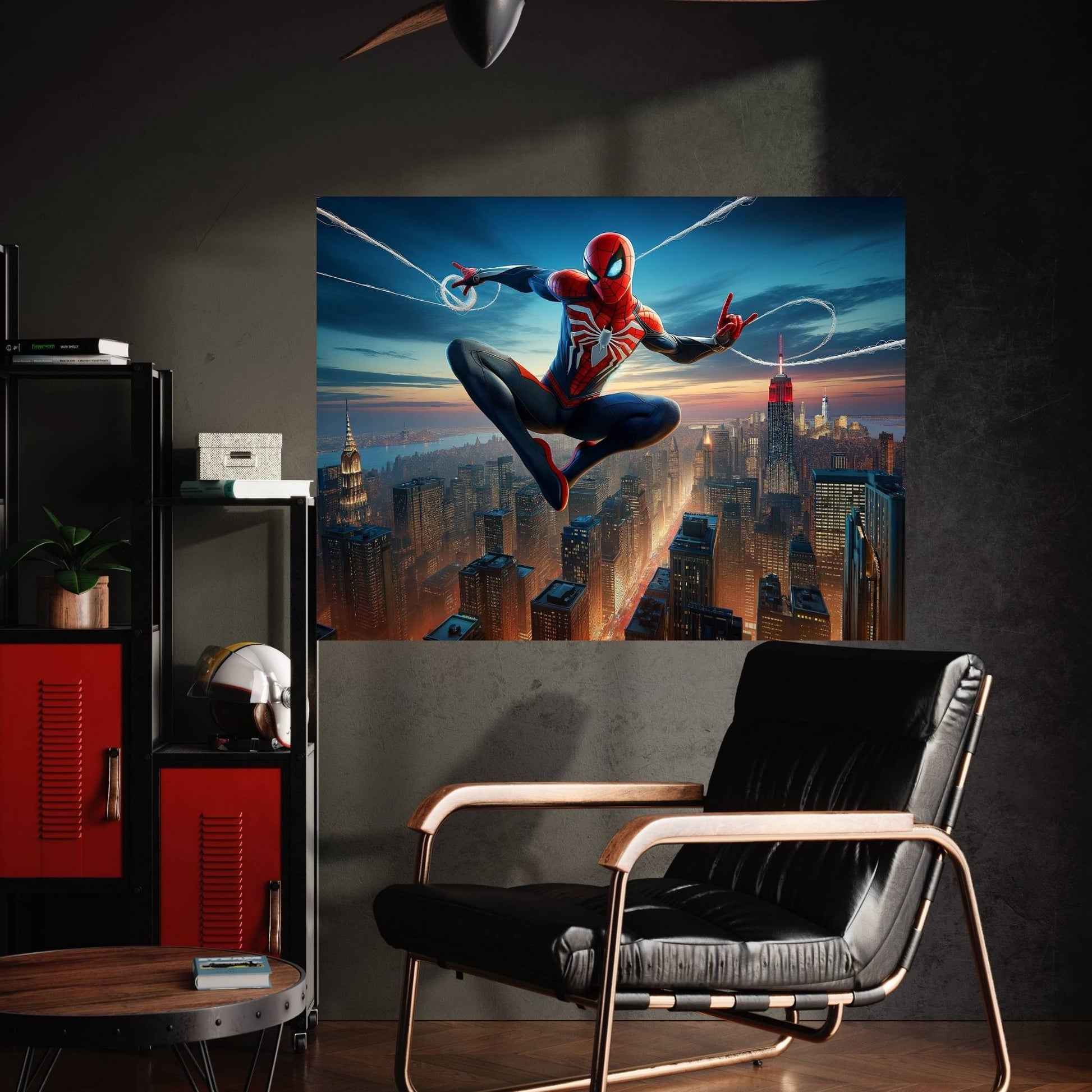 Spiderman Canvas Wall Art - Y Canvas