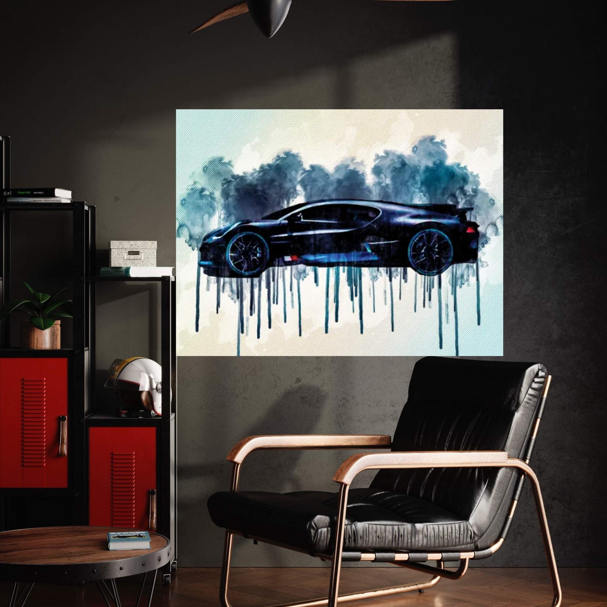 2019 Bugatti Divo Luxury Hypercar Canvas Wall Art - Y Canvas