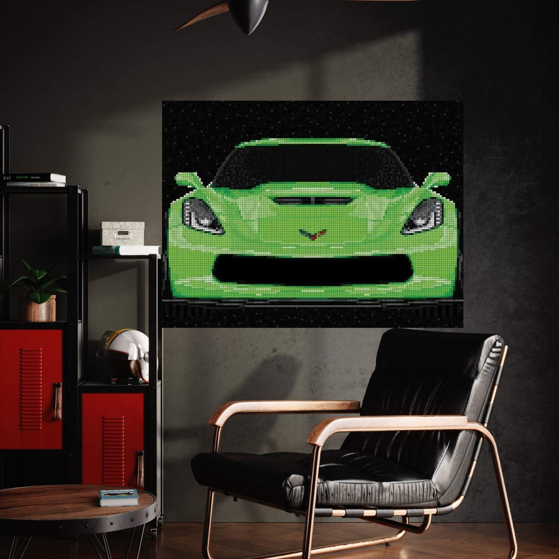 Corvette Canvas Wall Art - Y Canvas