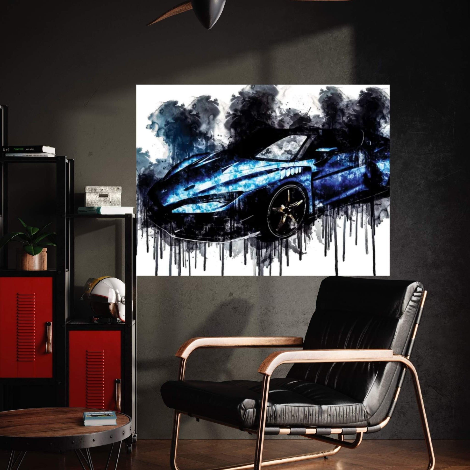 Car 2018 Italdesign Zerouno Duerta Canvas Wall Art - Y Canvas