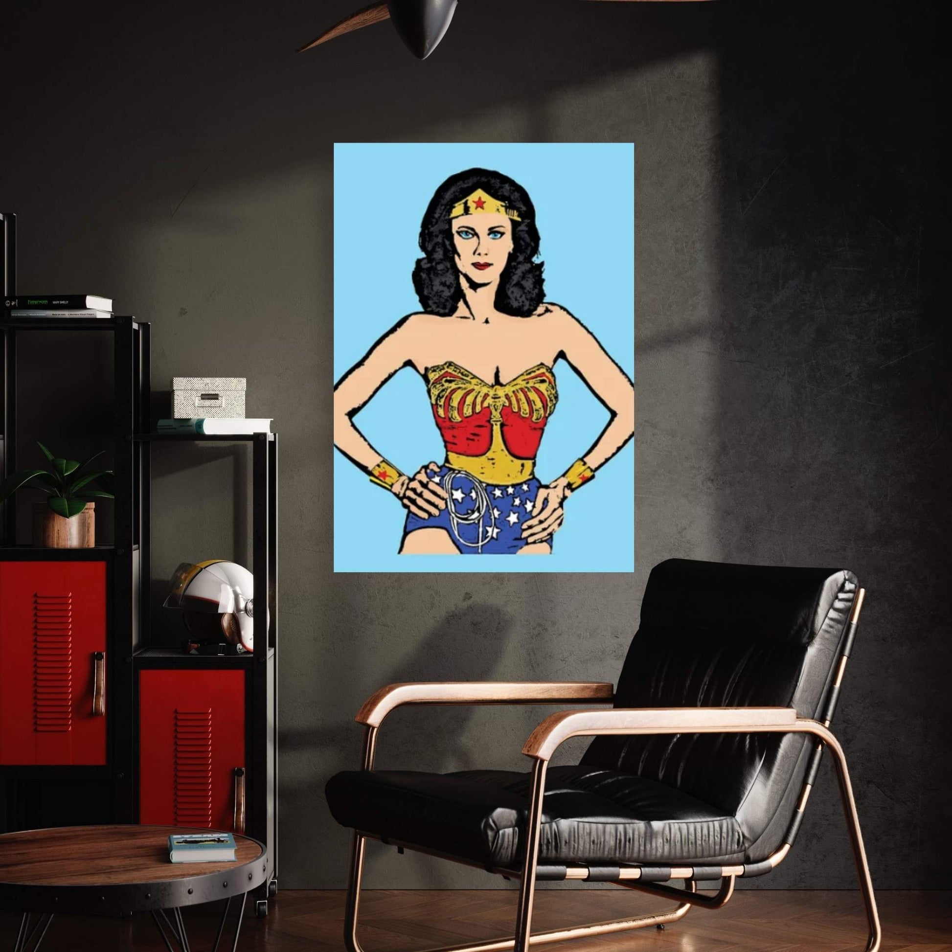 Wonder Woman Canvas Wall Art - Y Canvas