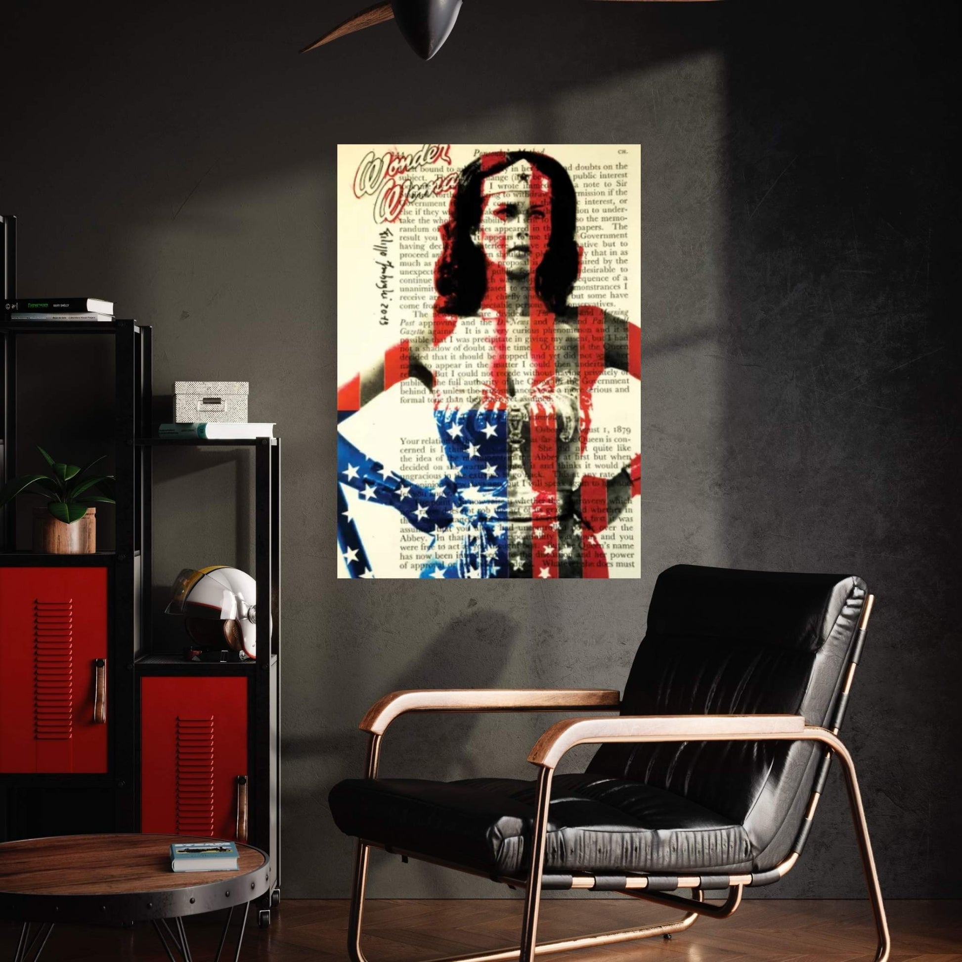 Wonder Woman Canvas Wall Art - Y Canvas