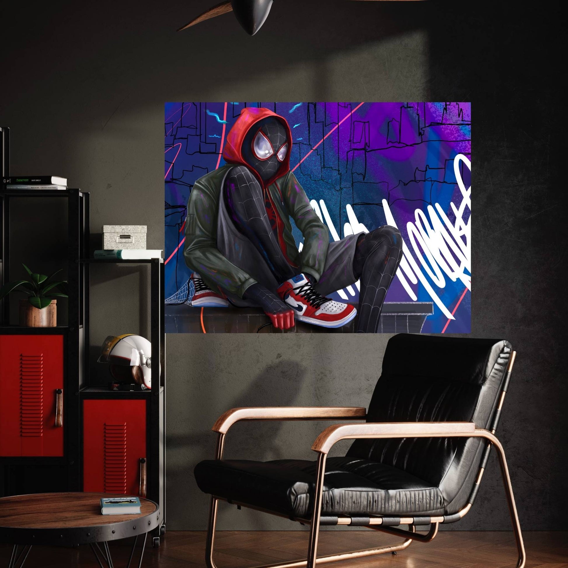 Spiderman Canvas Wall Art - Y Canvas