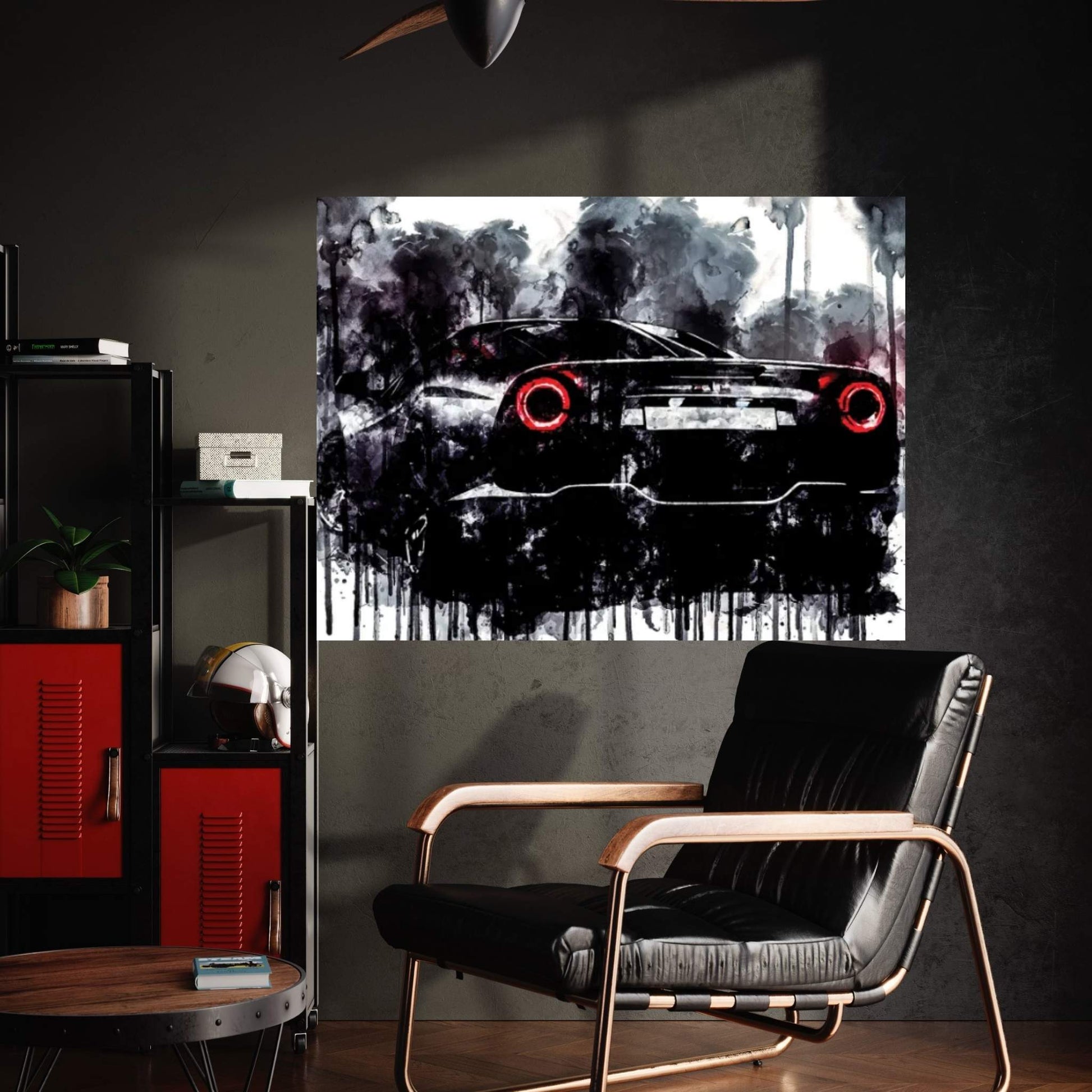 2018 ATS GT Back Canvas Wall Art - Y Canvas