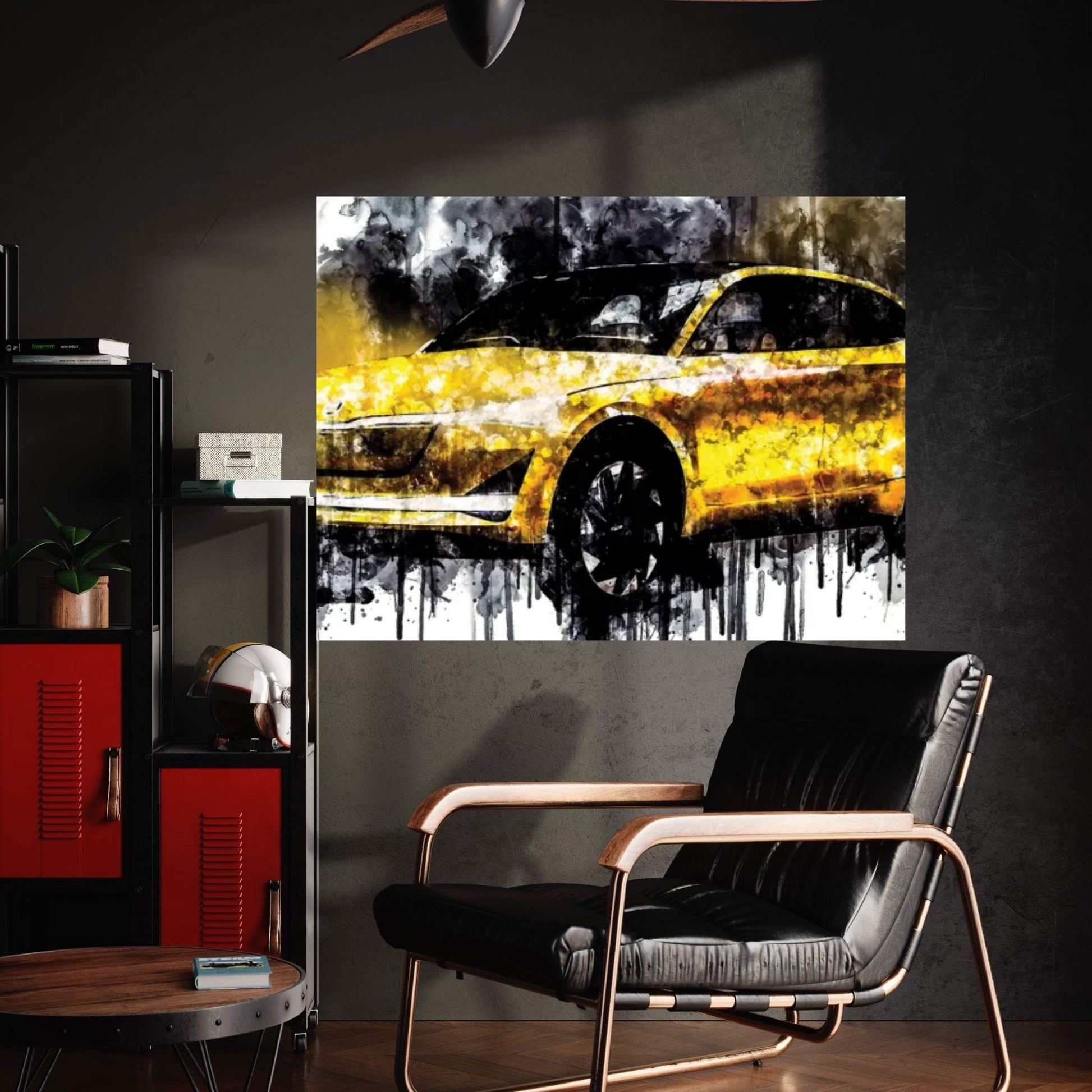 Car 2017 Skoda Vision E Concept Canvas Wall Art - Y Canvas