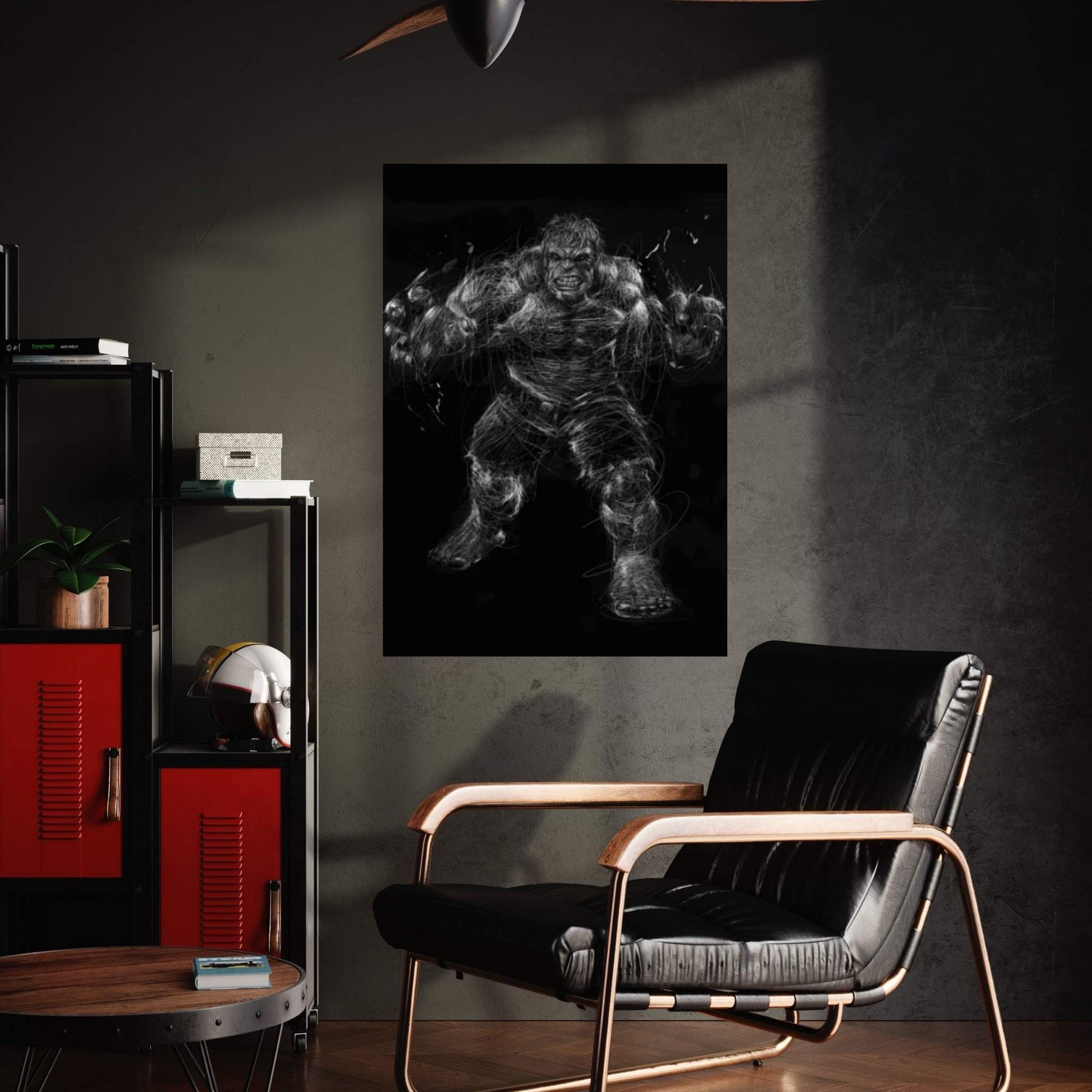 Hulk III Canvas Wall Art - Y Canvas