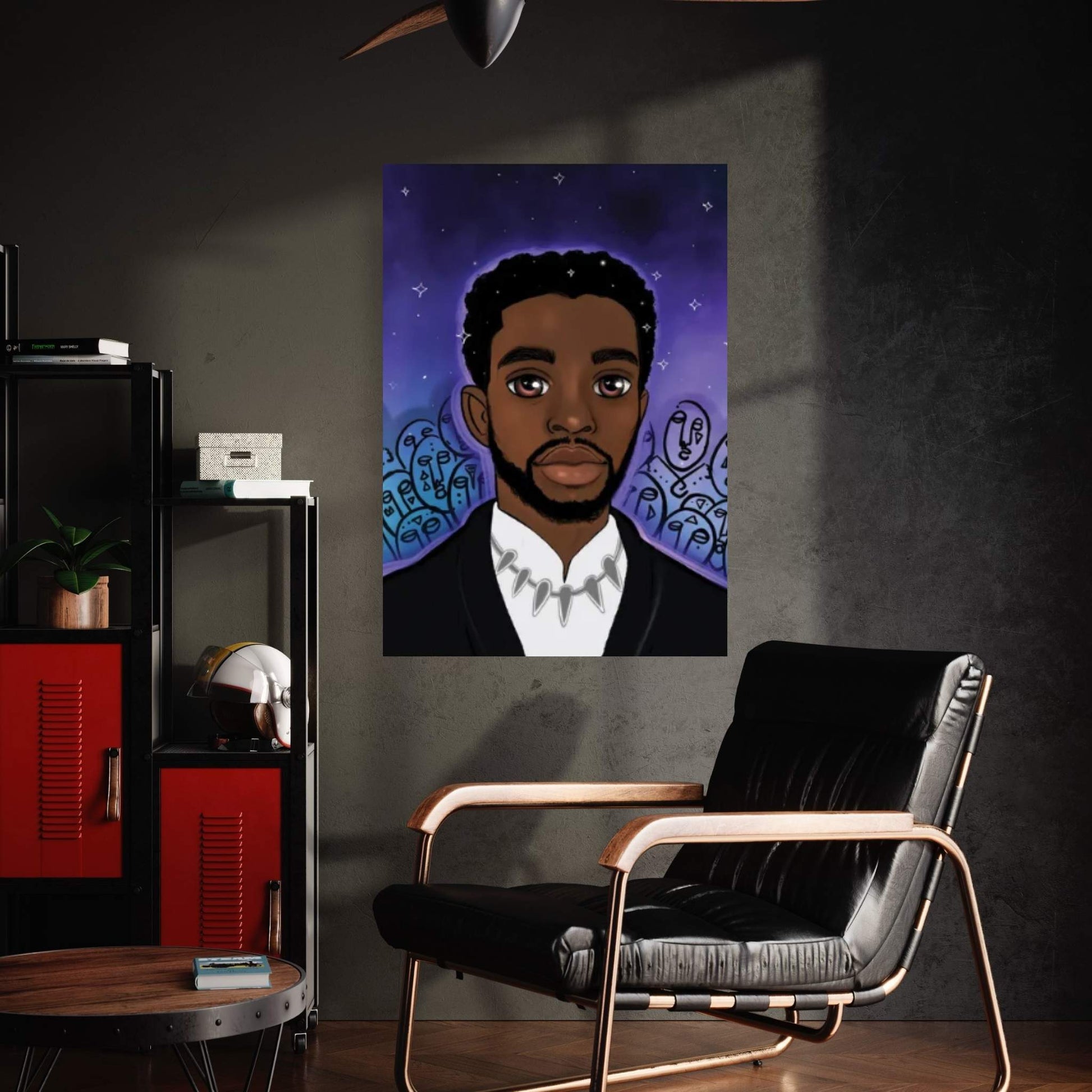 Black Panther Canvas Wall Art - Y Canvas