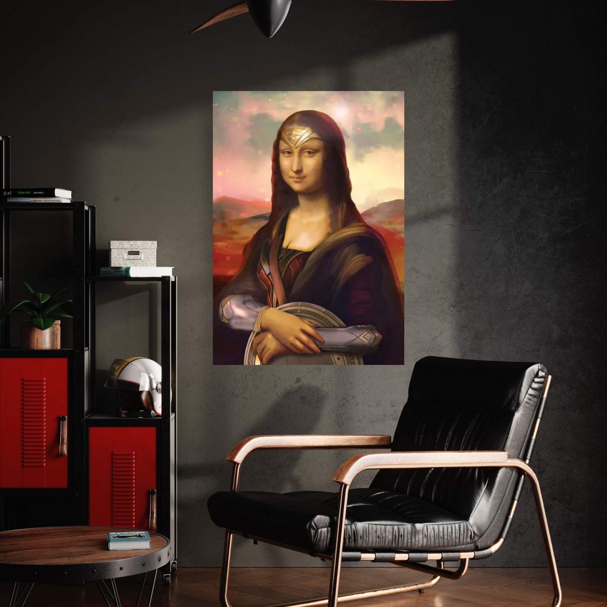 Wonder Mona Lisa Canvas Wall Art - Y Canvas