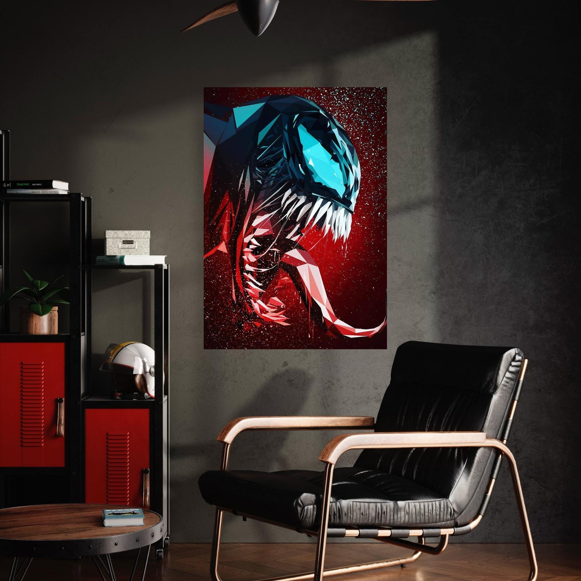 Venom Spiderman Canvas Wall Art - Y Canvas