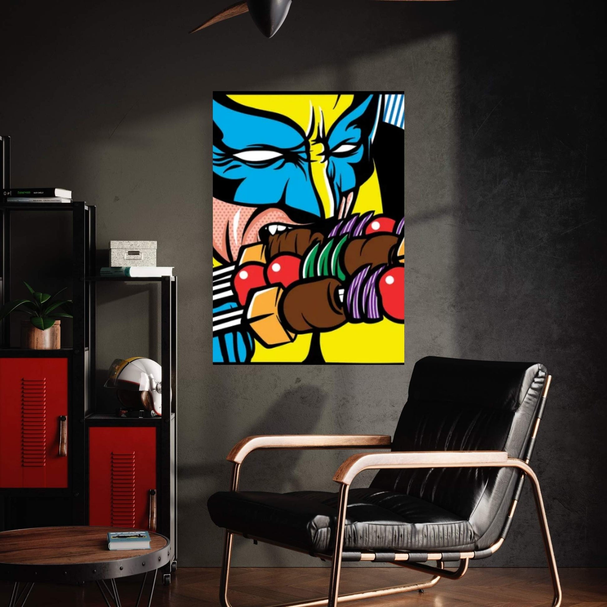 Berserker Skewers Canvas Wall Art - Y Canvas