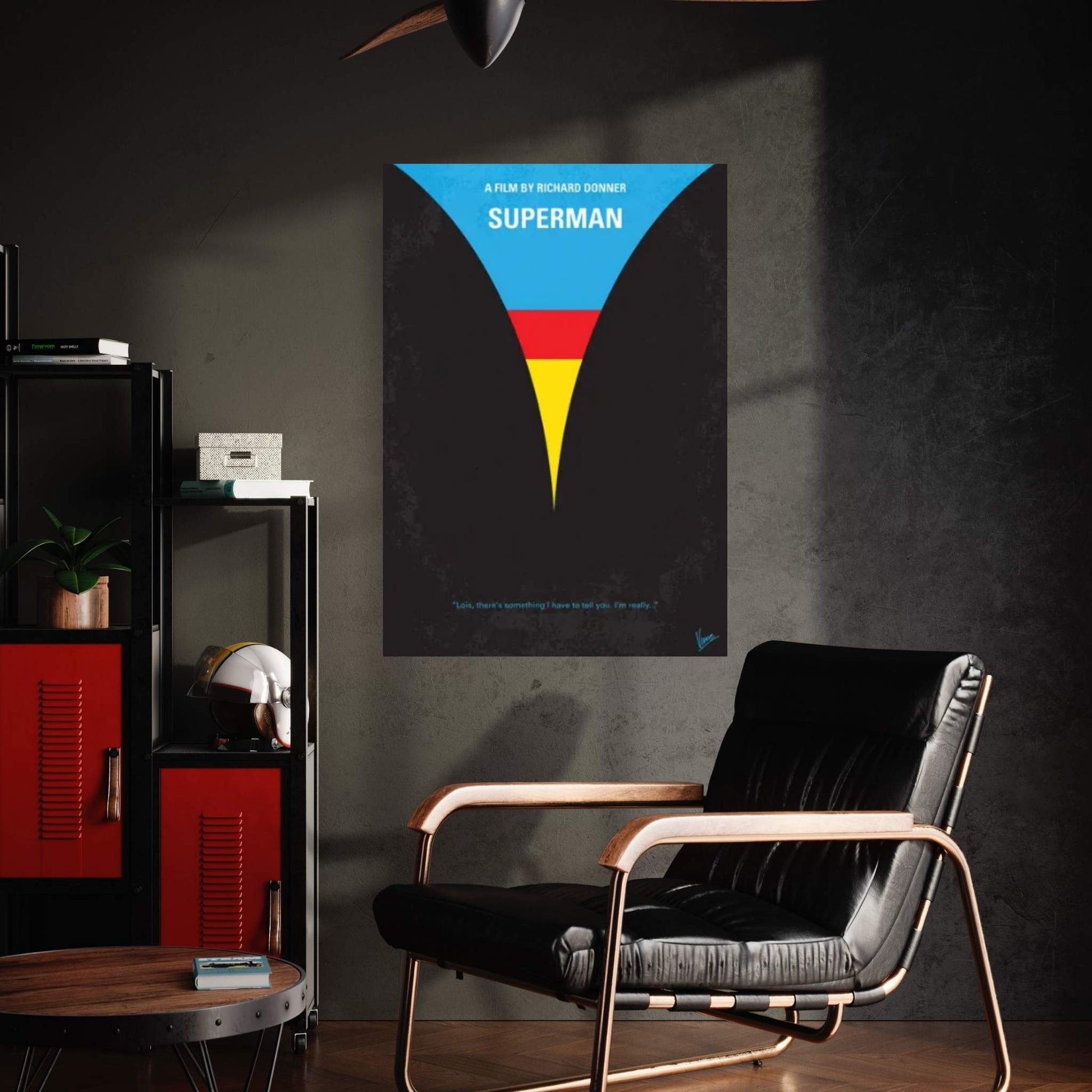 Superman Poster Canvas Wall Art - Y Canvas