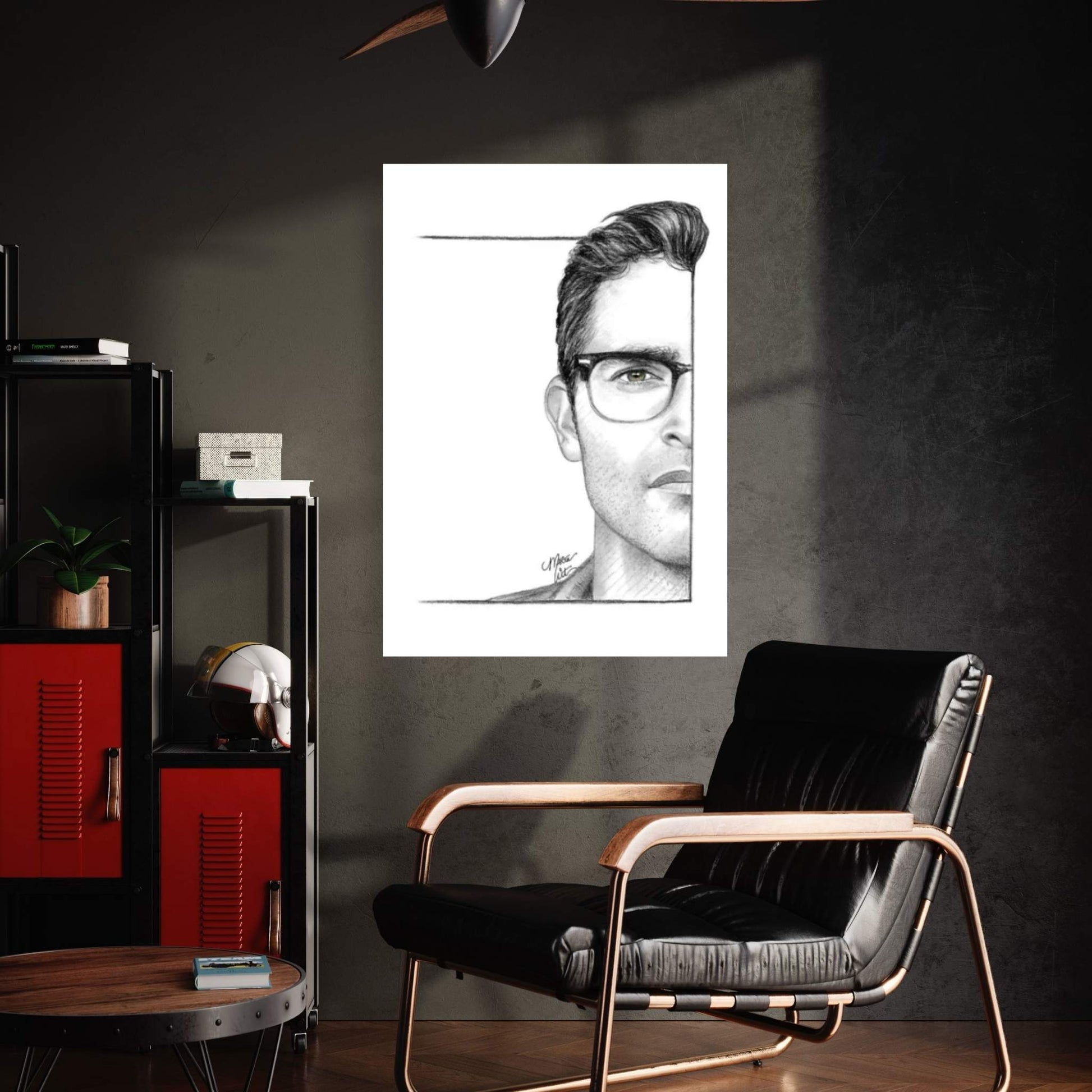 Clark Kent Canvas Wall Art - Y Canvas