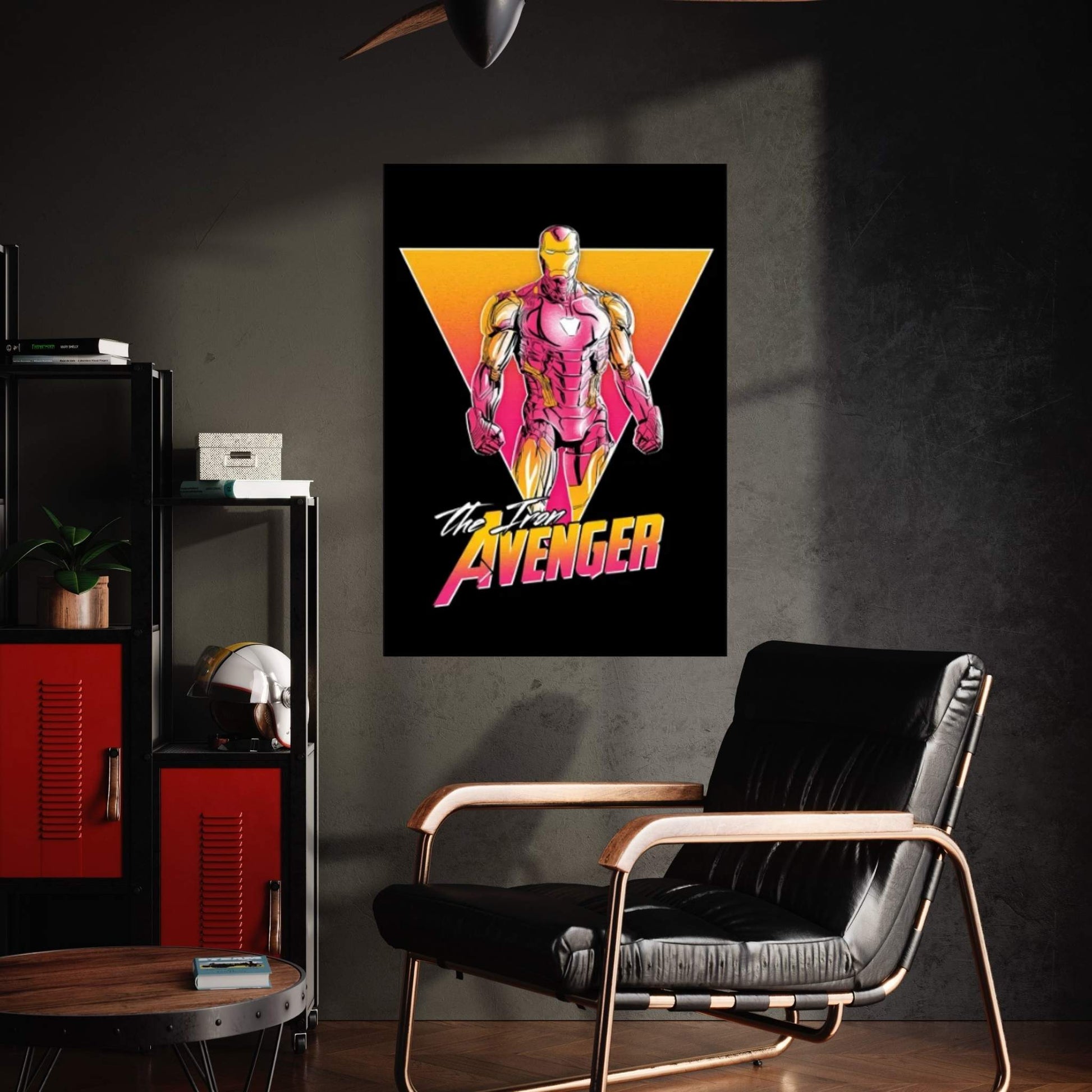 Retro Iron Canvas Wall Art - Y Canvas