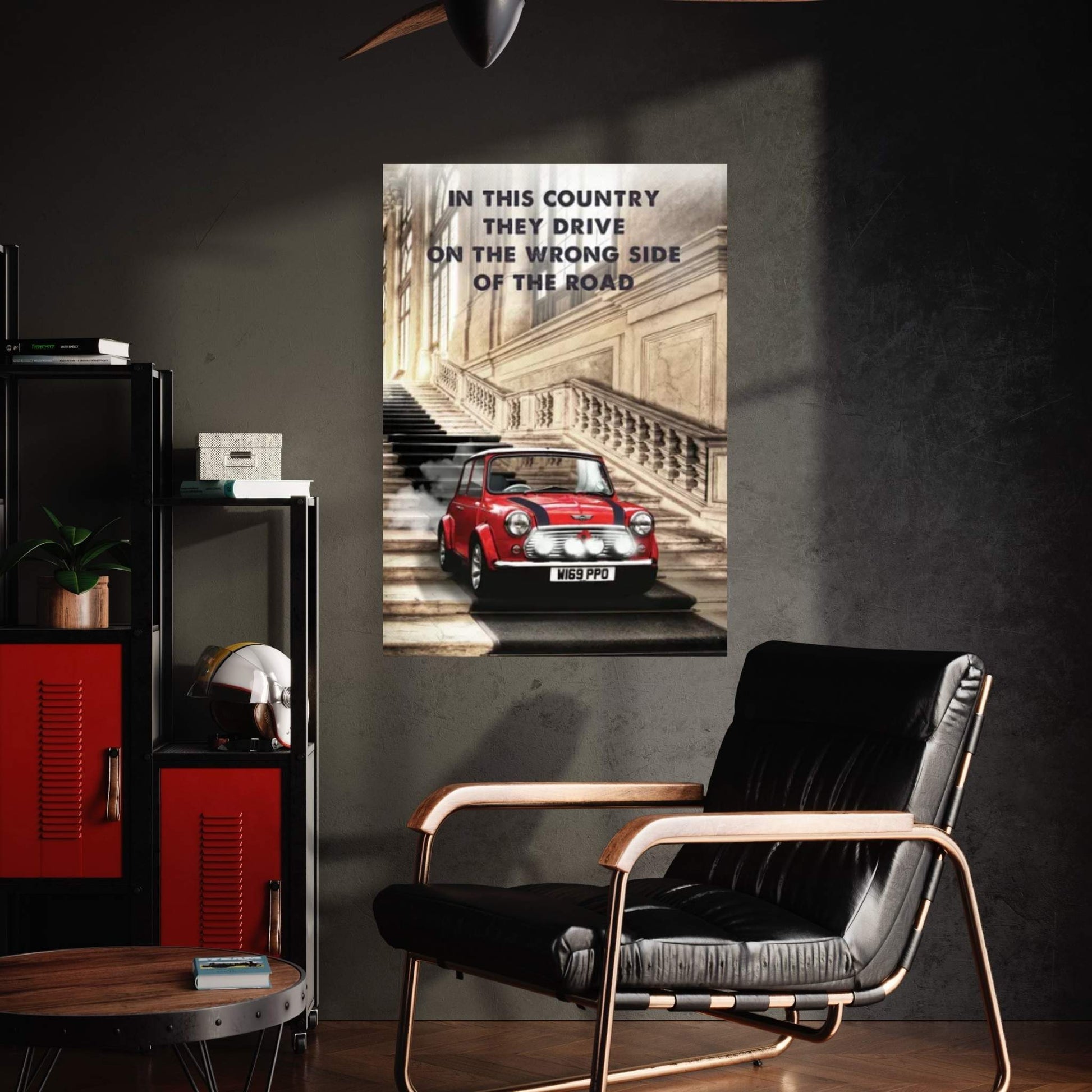 The Italian Job Canvas Wall Art - Y Canvas