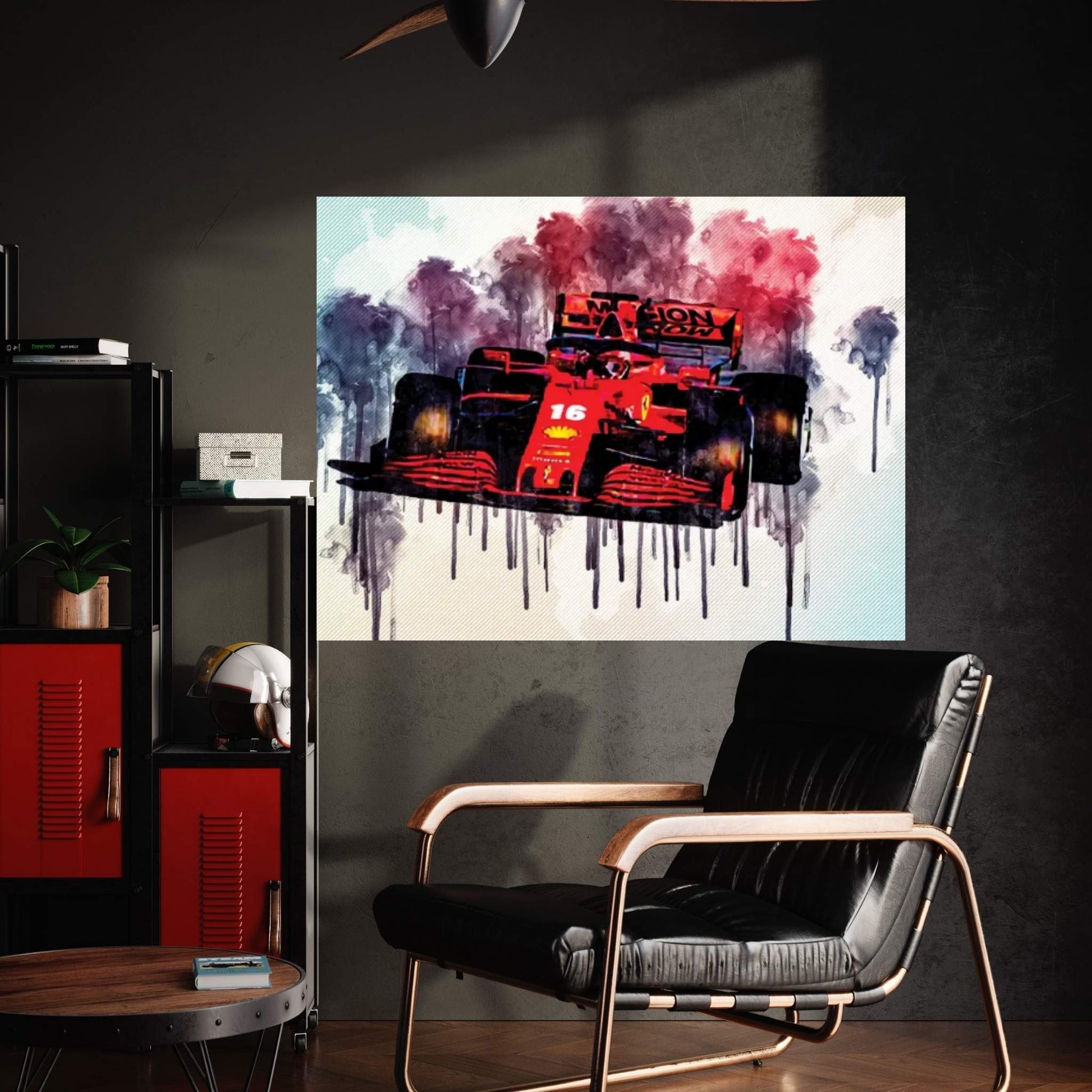 Ferrari Sf1000 Raceway Charles Leclerc 2020 F1 Cars Formula 1 Canvas Wall Art - Y Canvas