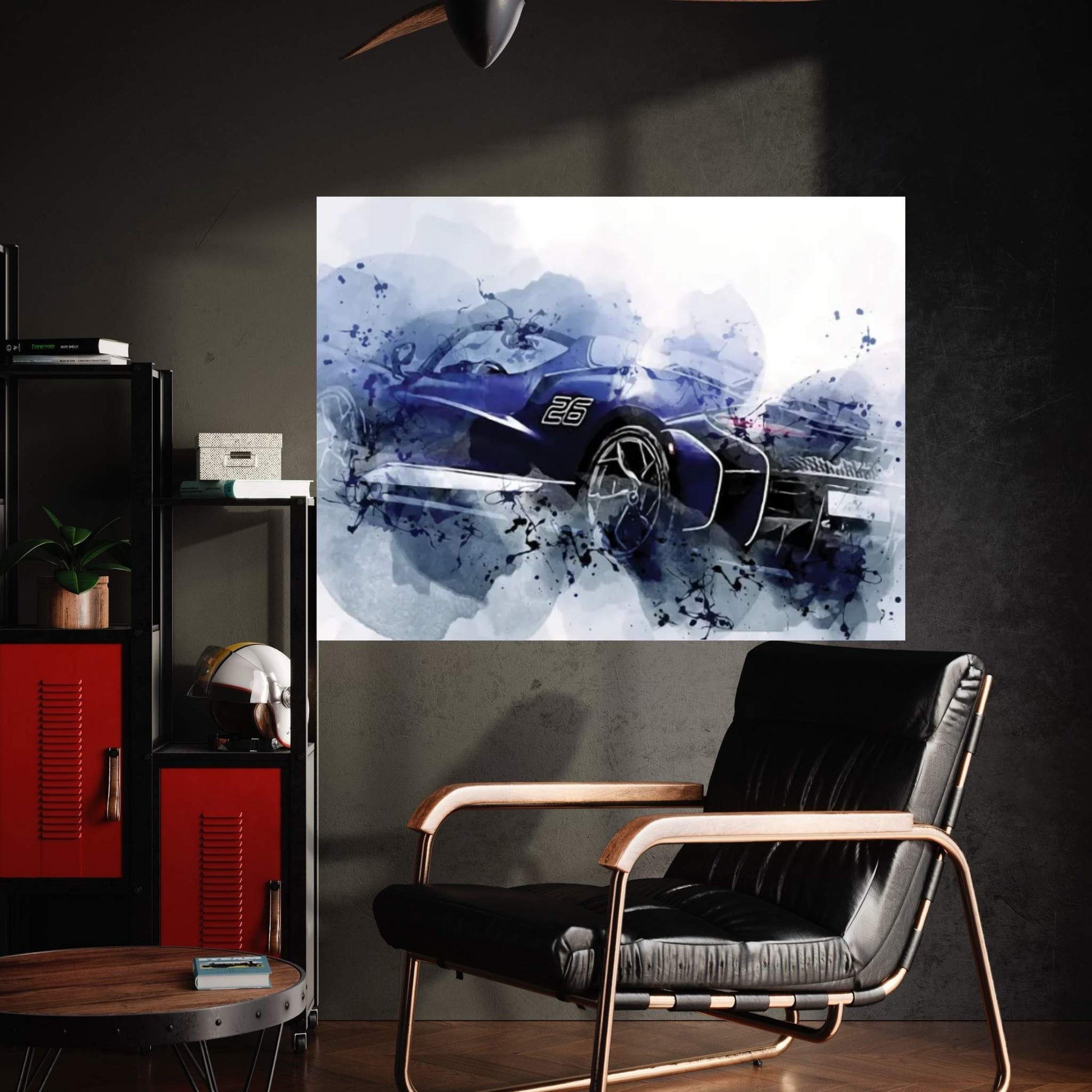 2021 Mclaren Elva 815 HP Exterior Canvas Wall Art - Y Canvas