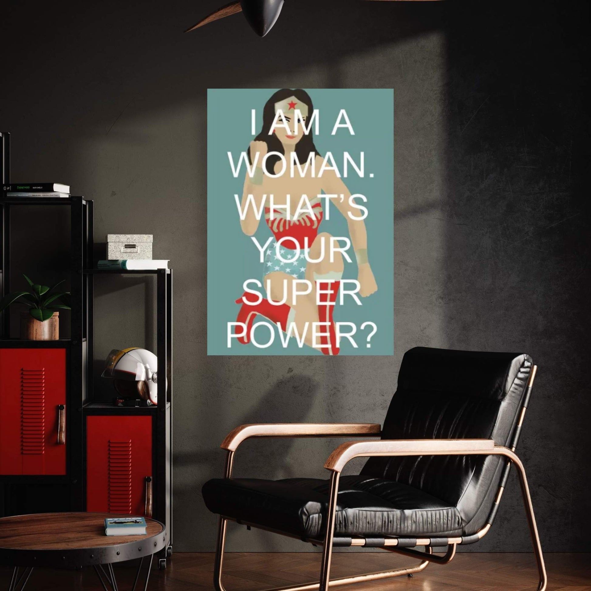 Wonder Woman Canvas Wall Art - Y Canvas