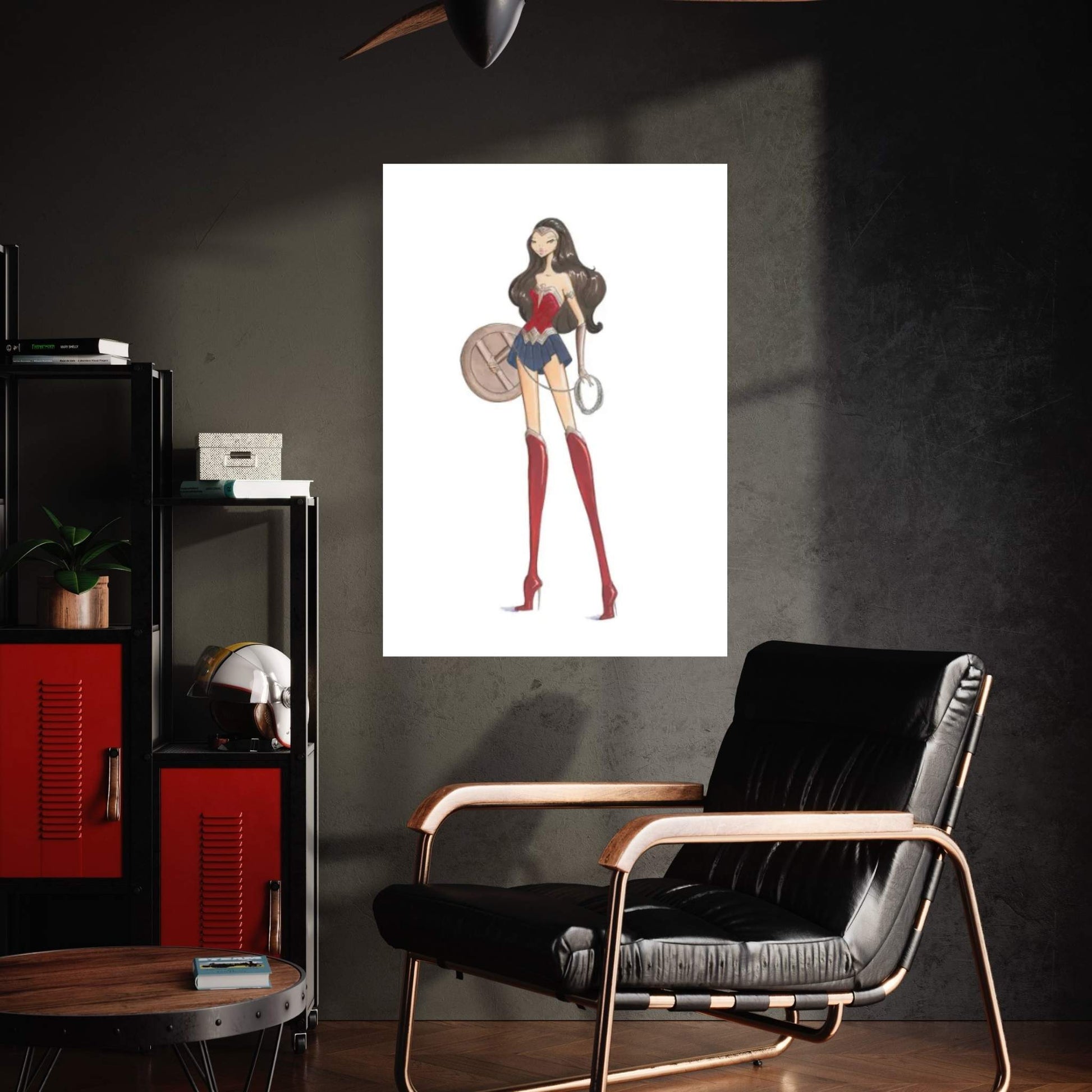 Wonder Woman Canvas Wall Art - Y Canvas