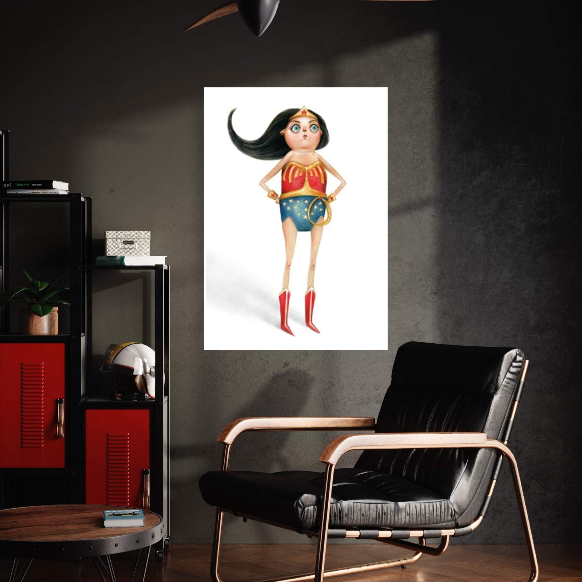 The Real Woman Of Wonder Canvas Wall Art - Y Canvas