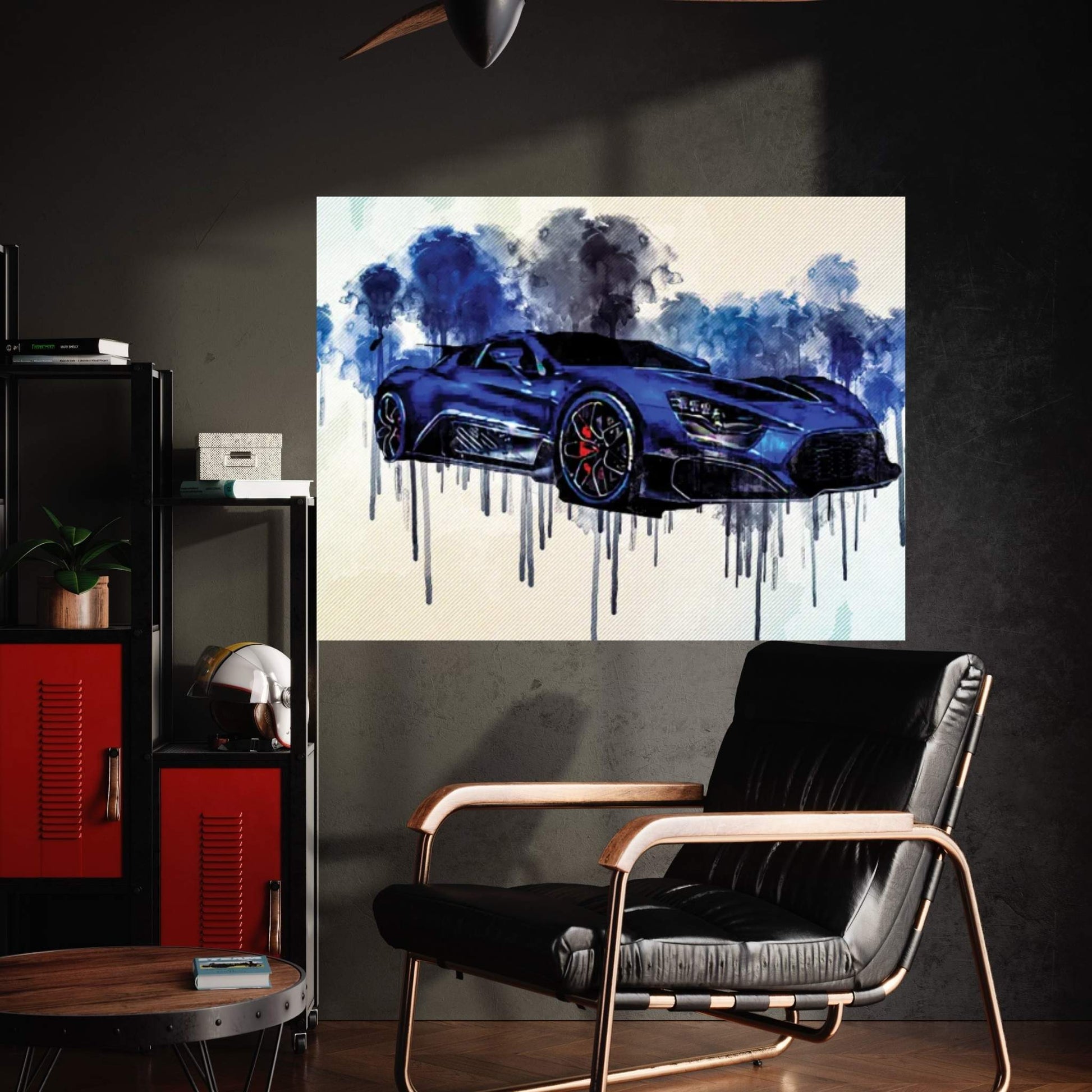 2019 Zenvo TSR-S Hypercar Canvas Wall Art - Y Canvas