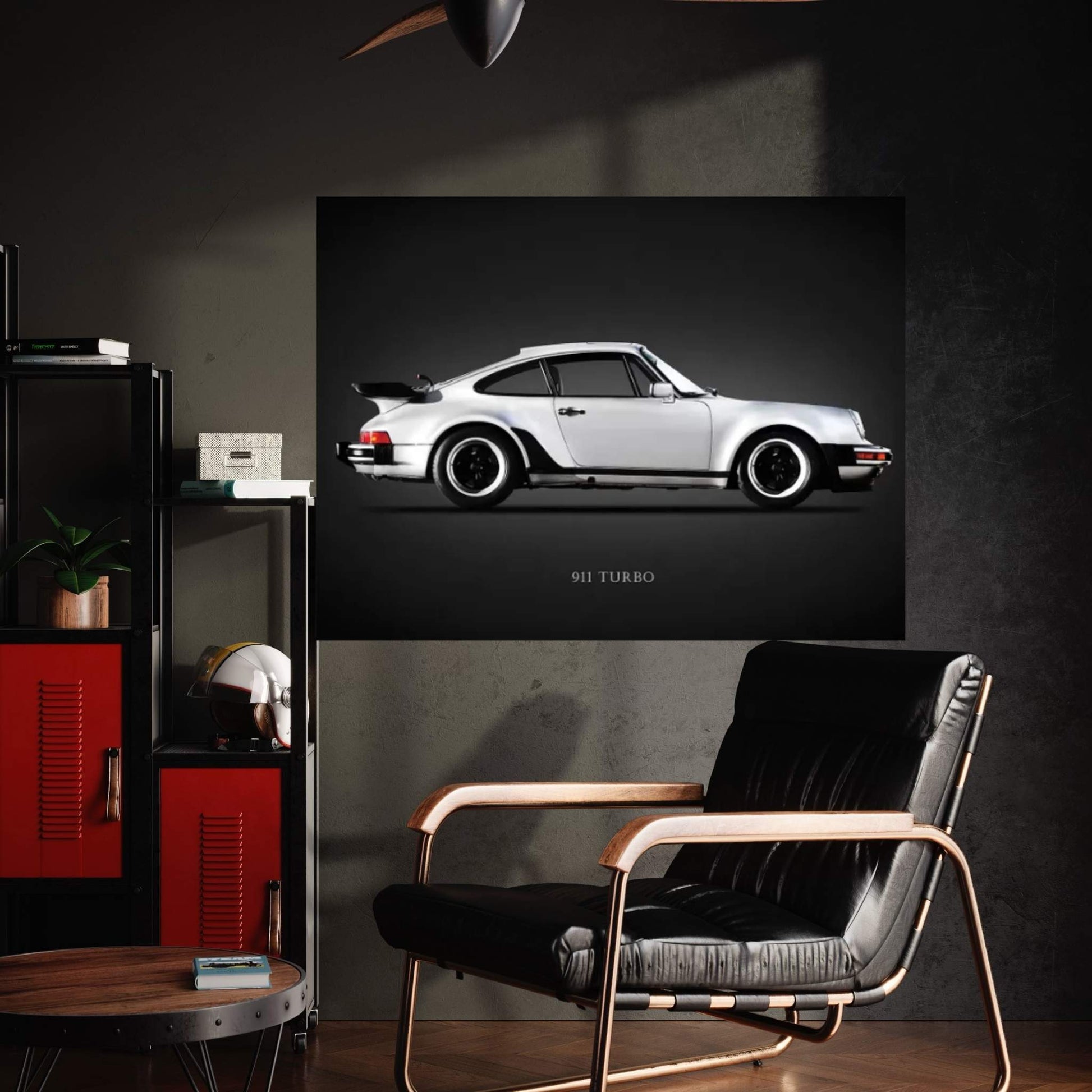 Porsche 930 911 Turbo 1984 Canvas Wall Art - Y Canvas