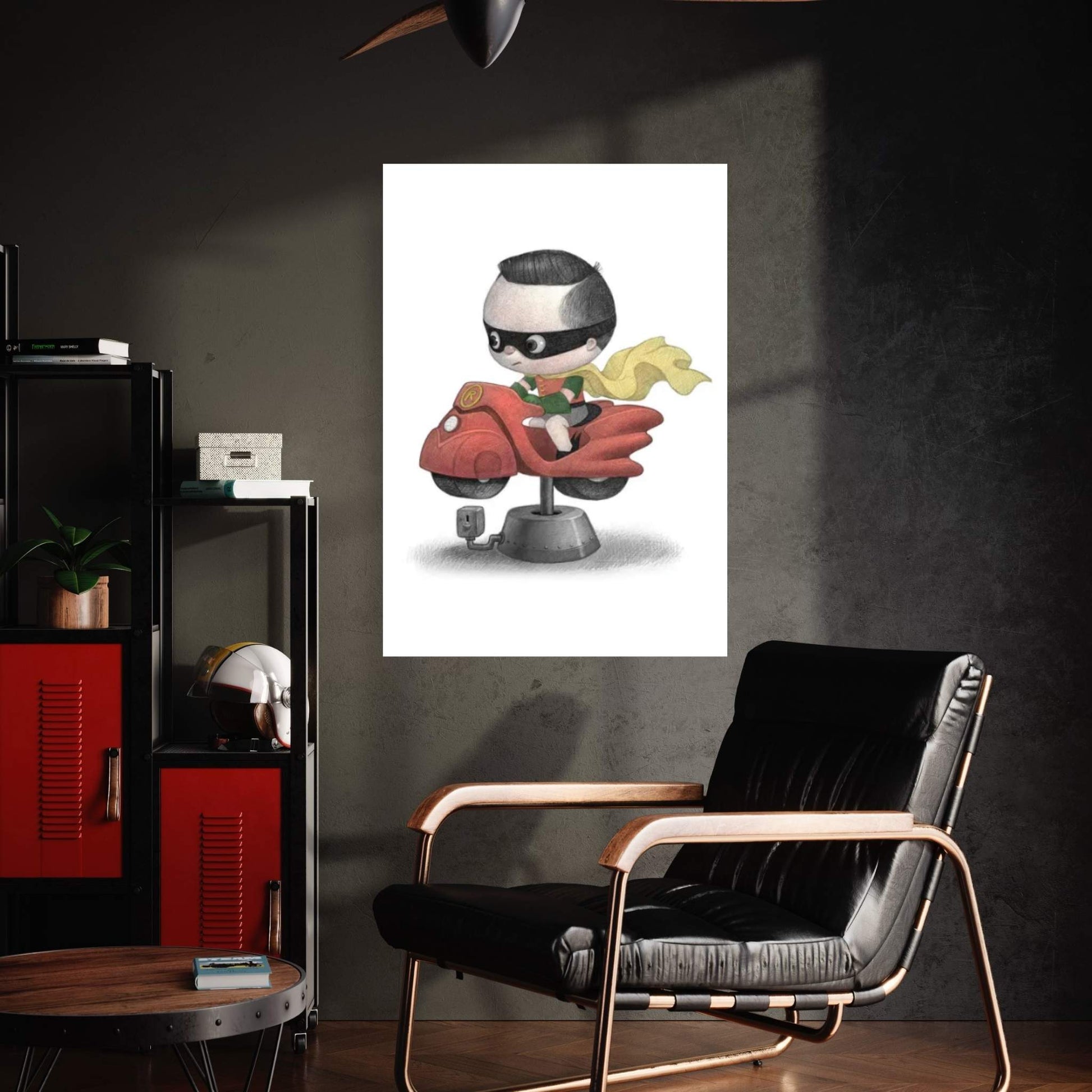 Baby Robin Canvas Wall Art - Y Canvas