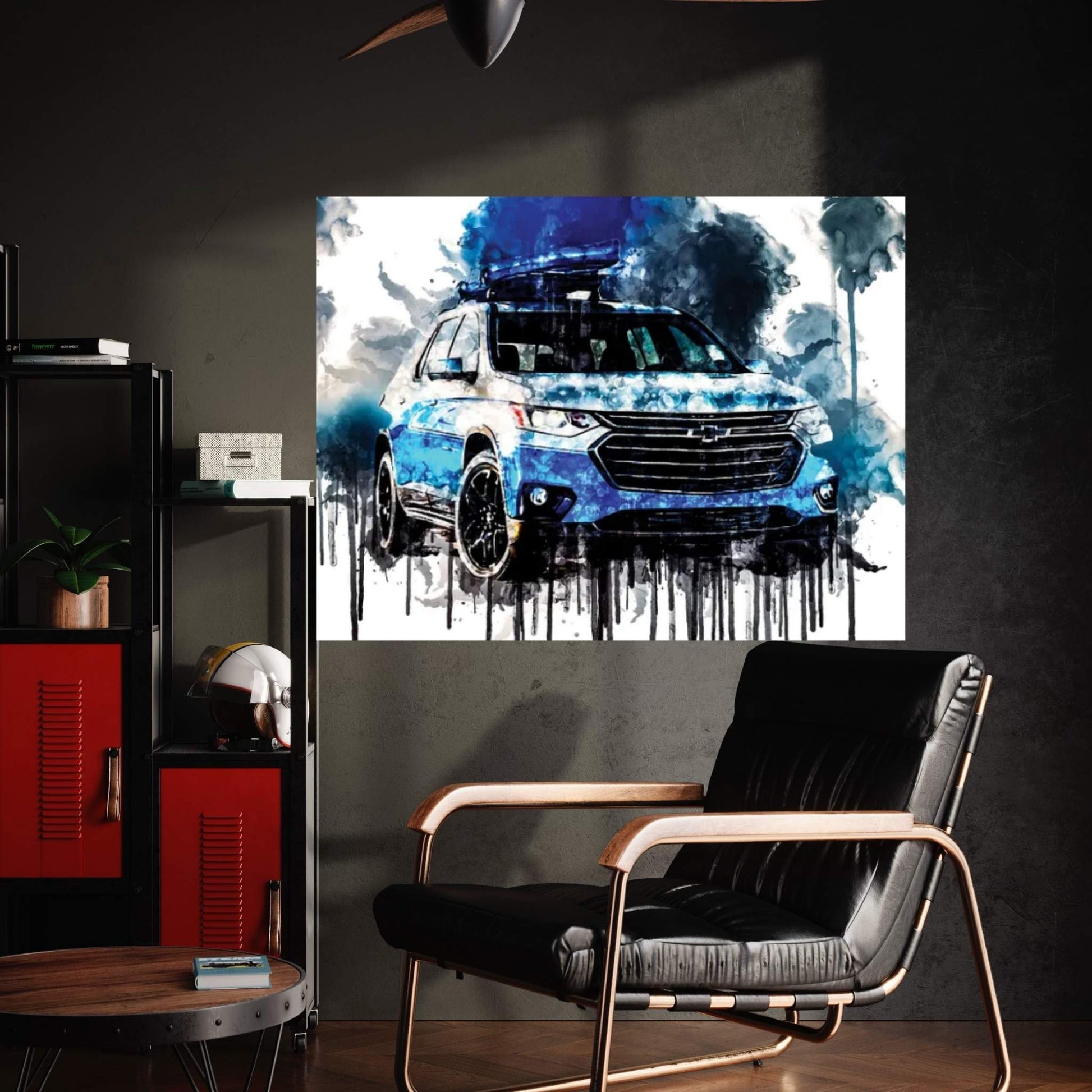 2017 Chevrolet Traverse SUP Concept Canvas Wall Art - Y Canvas