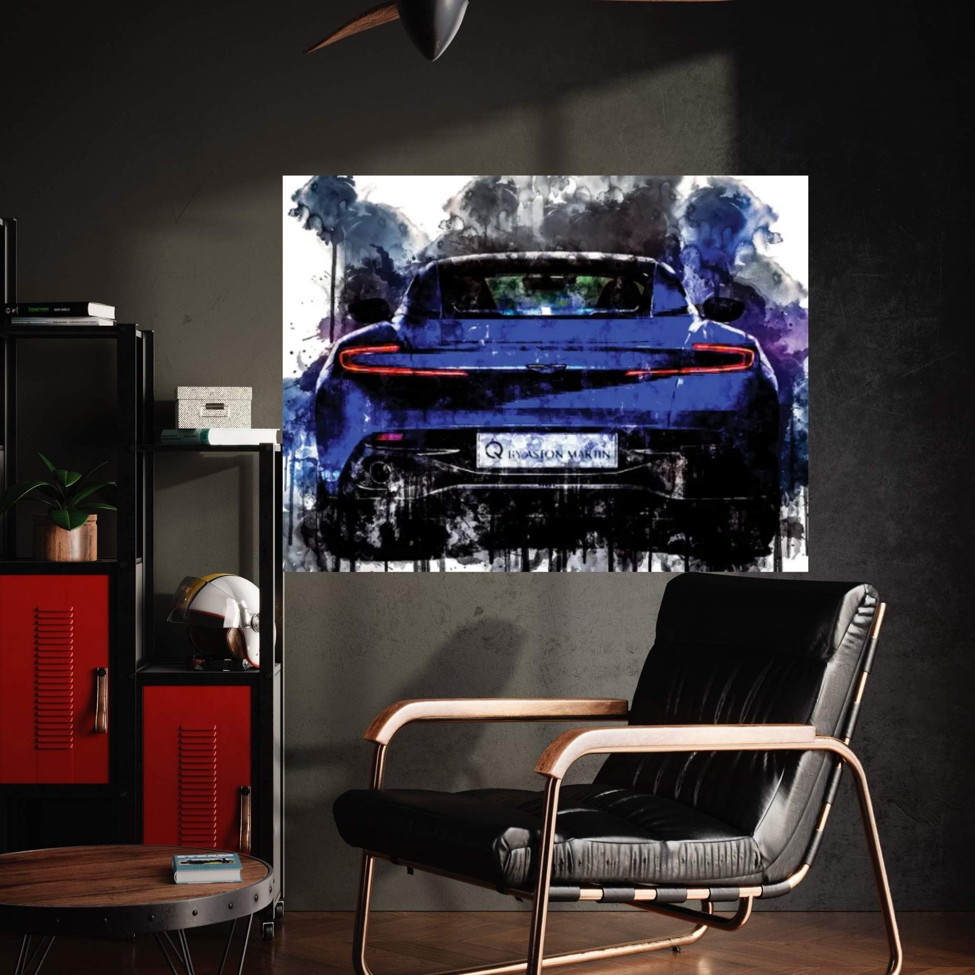 2017 Q Aston Martin DB11 Canvas Wall Art - Y Canvas