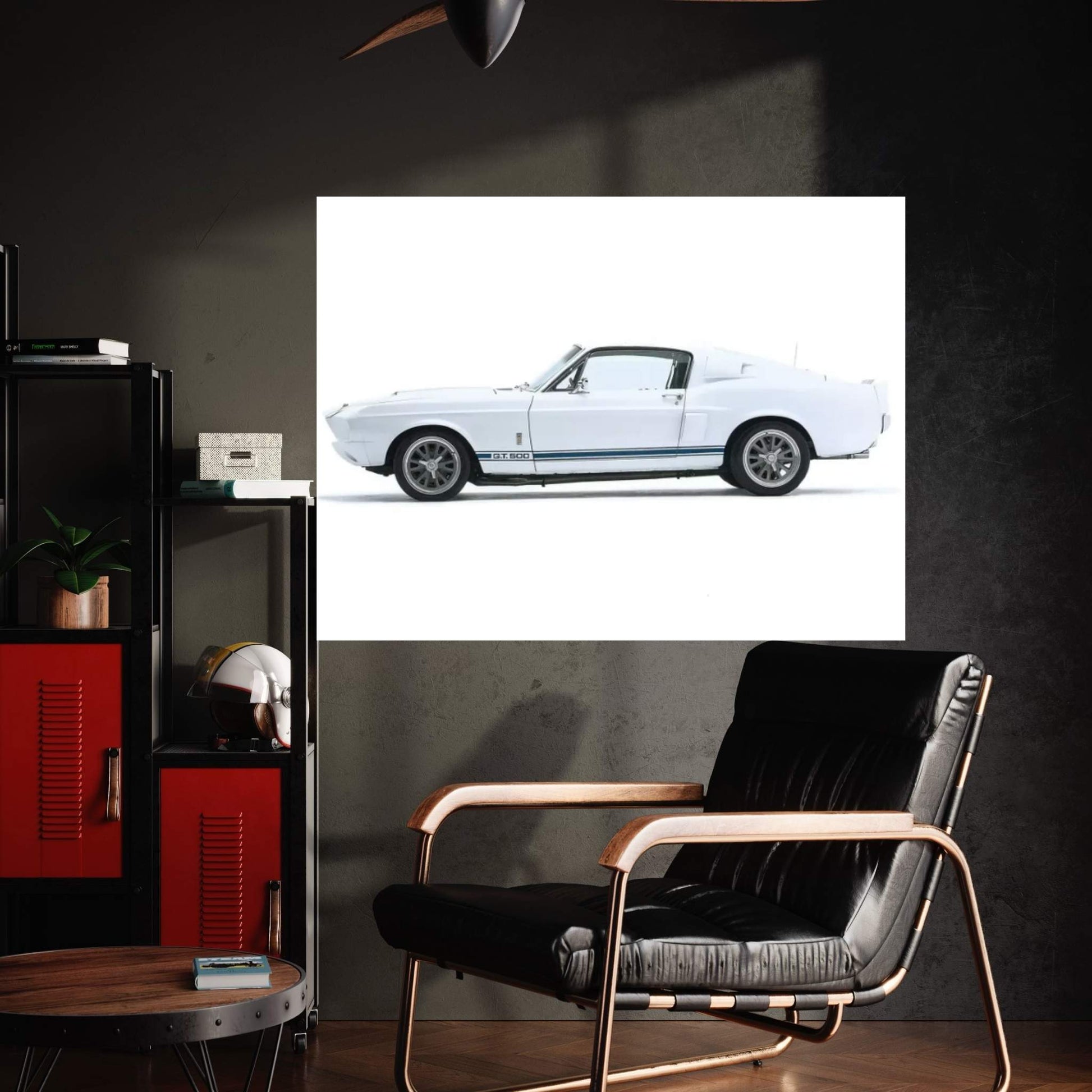 Shelby Mustang Gt500, 1967 Canvas Wall Art - Y Canvas