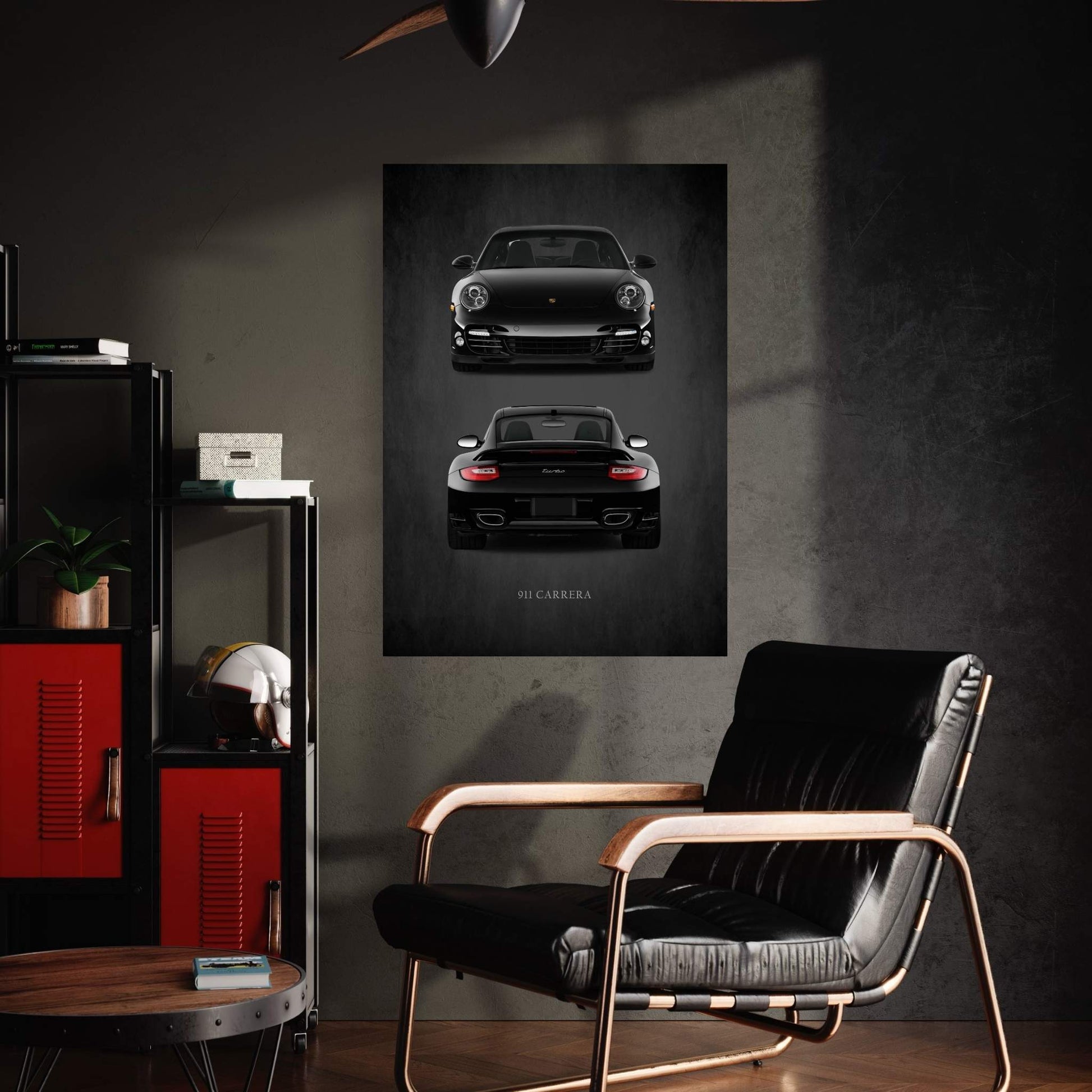 Porsche 911 Carrera Turbo Canvas Wall Art - Y Canvas