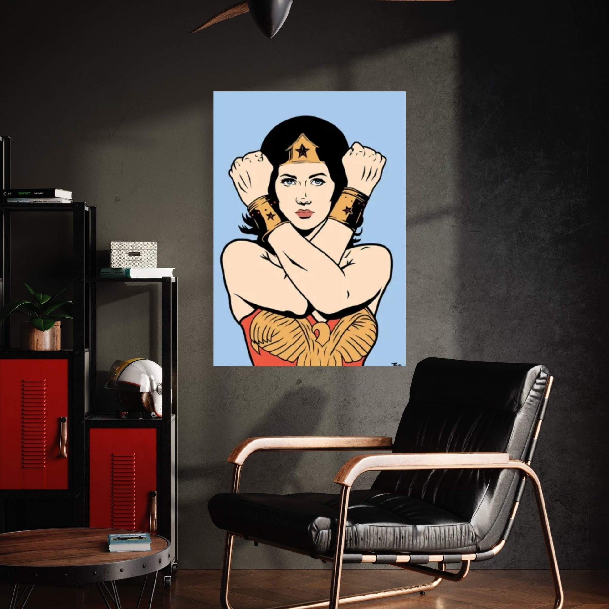 Wonder Woman Canvas Wall Art - Y Canvas