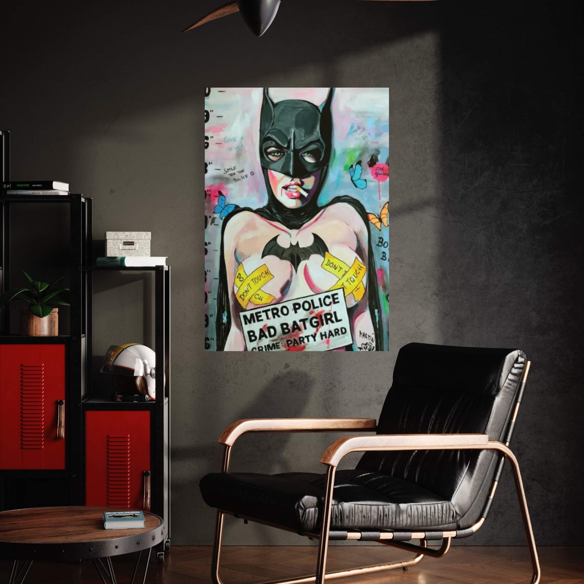 Batgirl Canvas Wall Art - Y Canvas