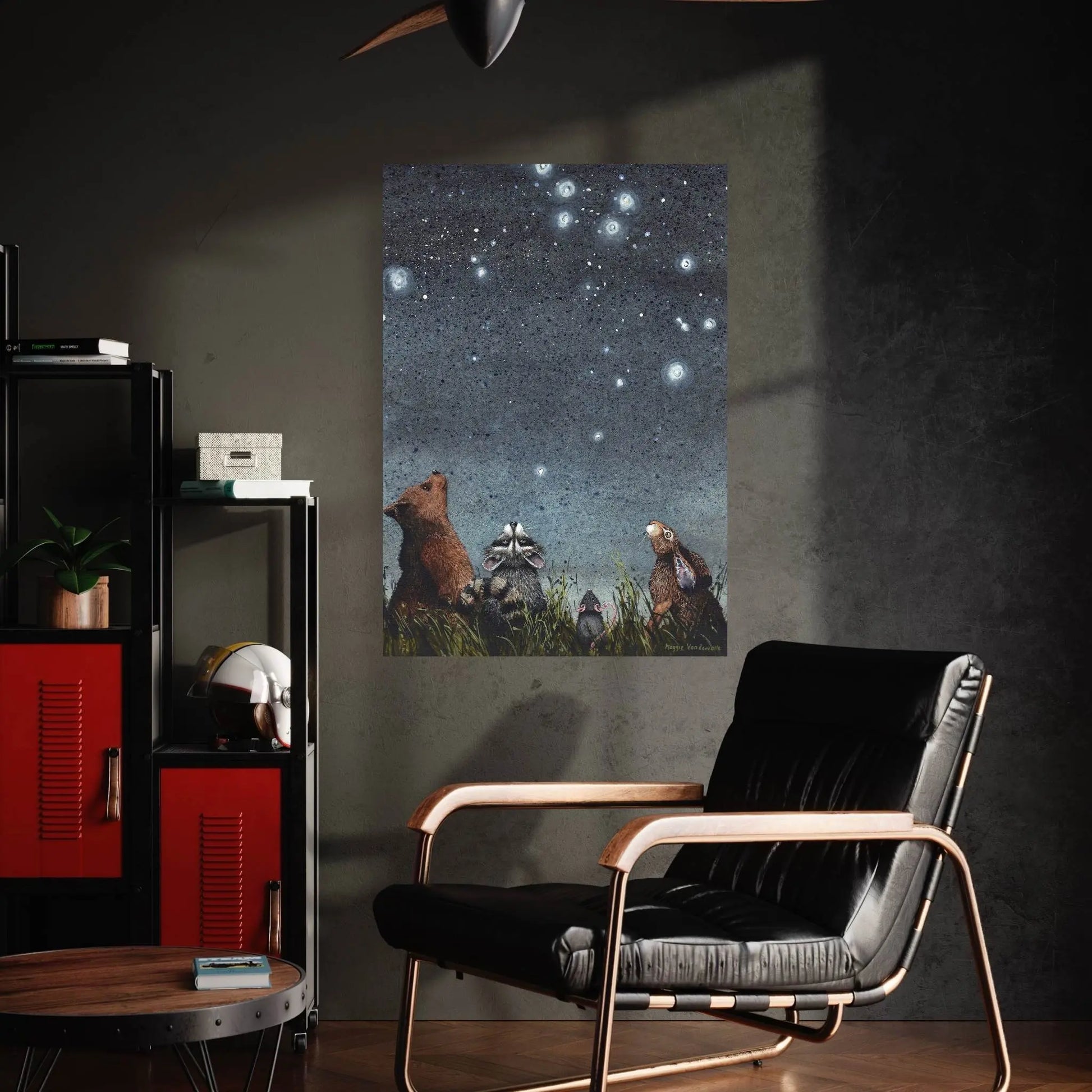 Constellations Canvas Wall Art - Y Canvas