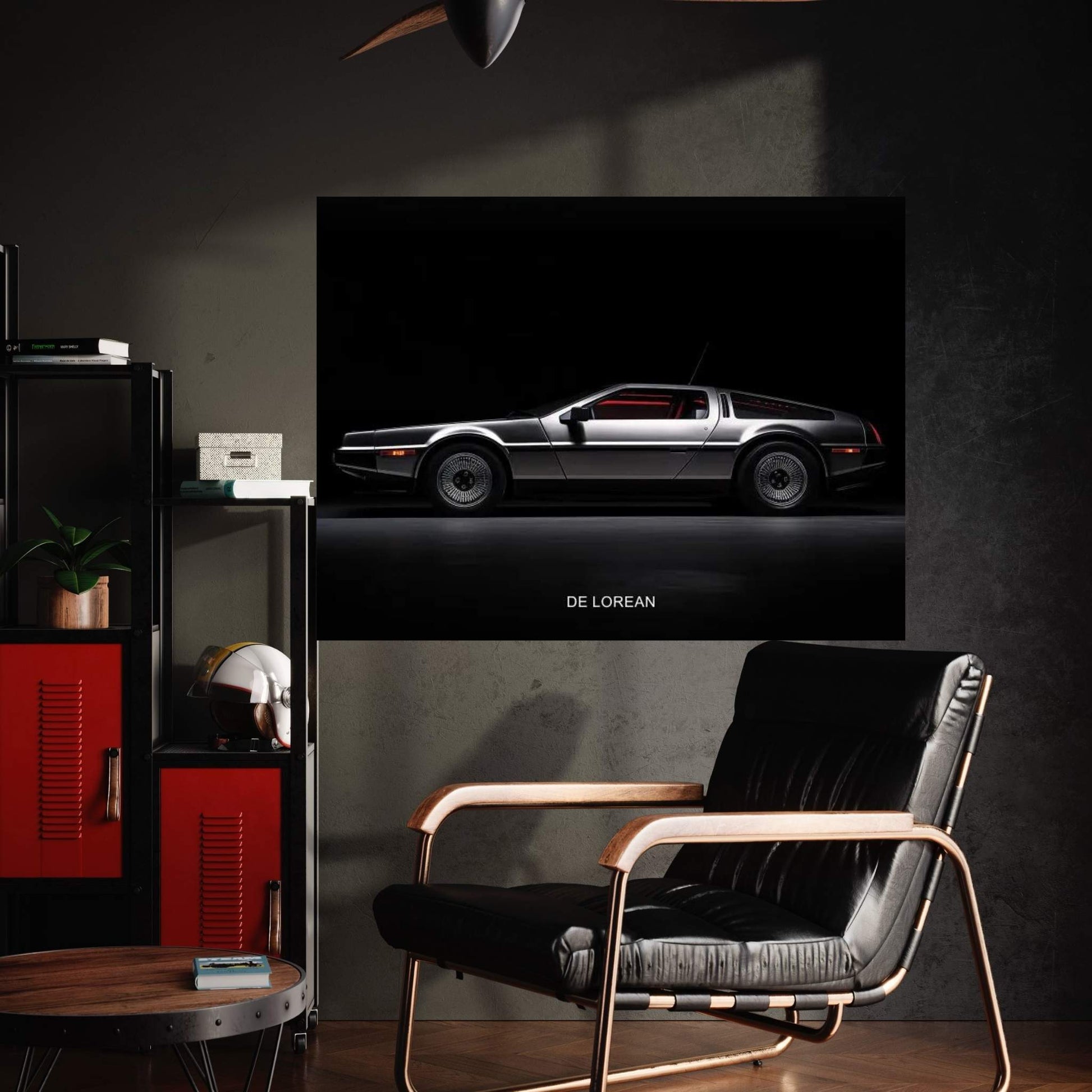 DeLorean Canvas Wall Art - Y Canvas