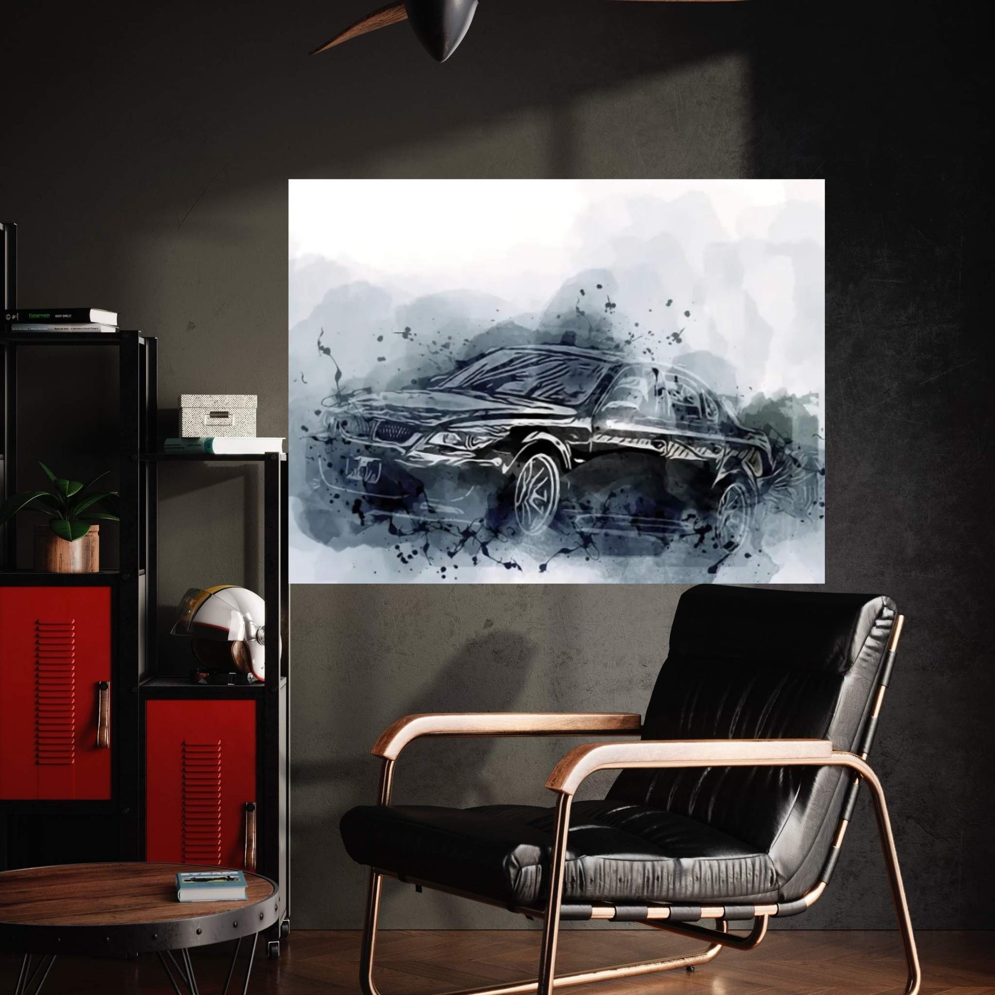 BMW M5 E60 Canvas Wall Art - Y Canvas