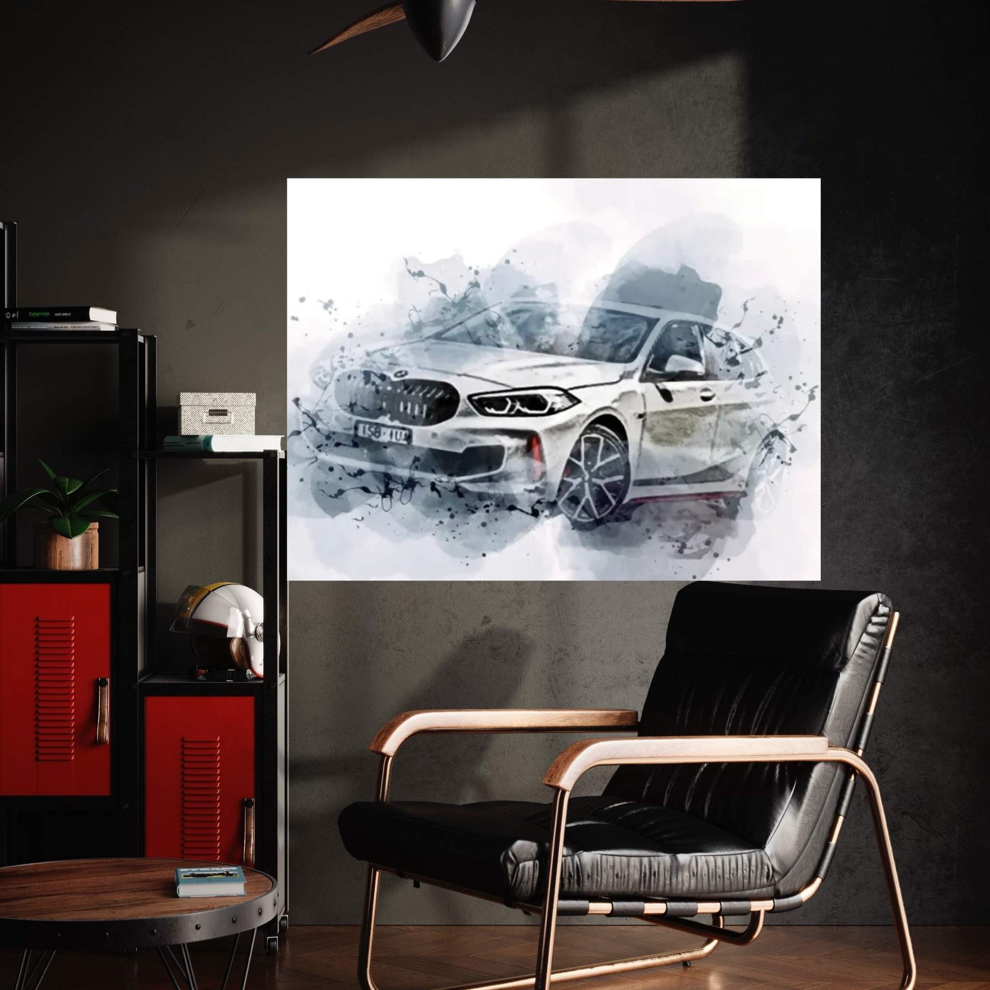 BMW 128Ti Offroad 2022 Cars Au-Spec BMW F40 Canvas Wall Art - Y Canvas