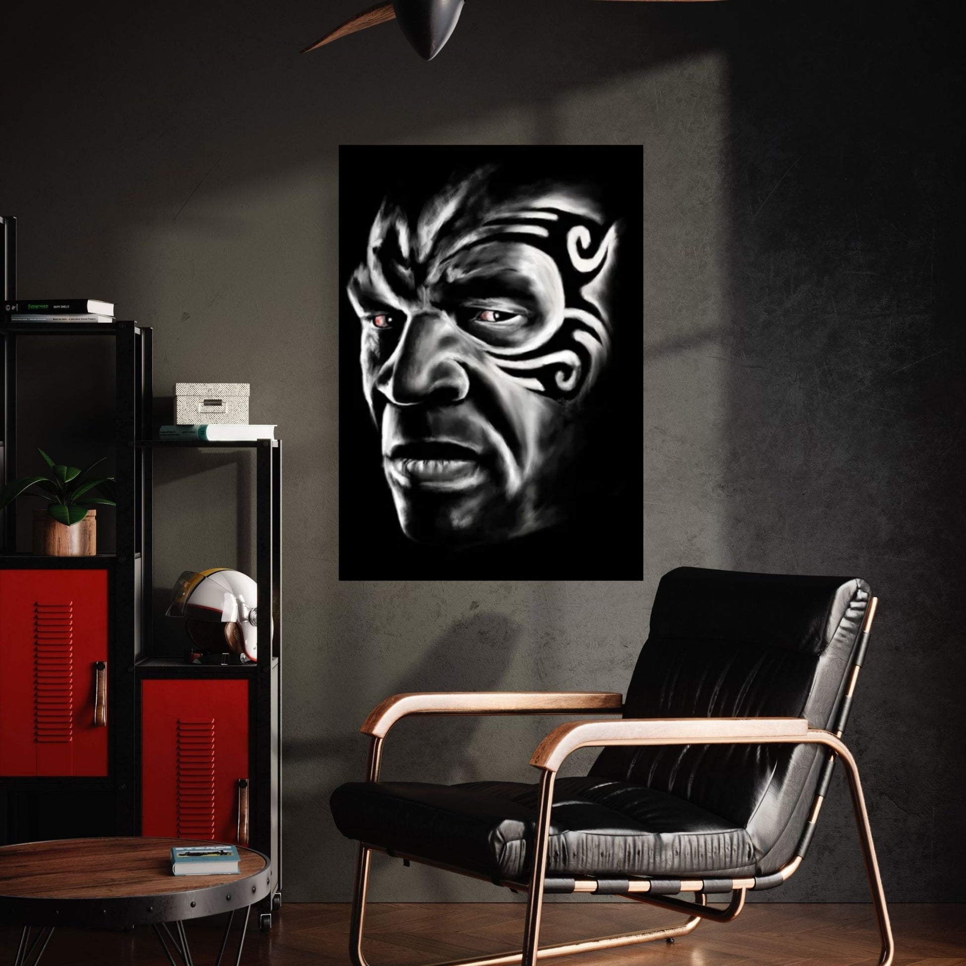 Tyson - Locked In Canvas Wall Art - Y Canvas