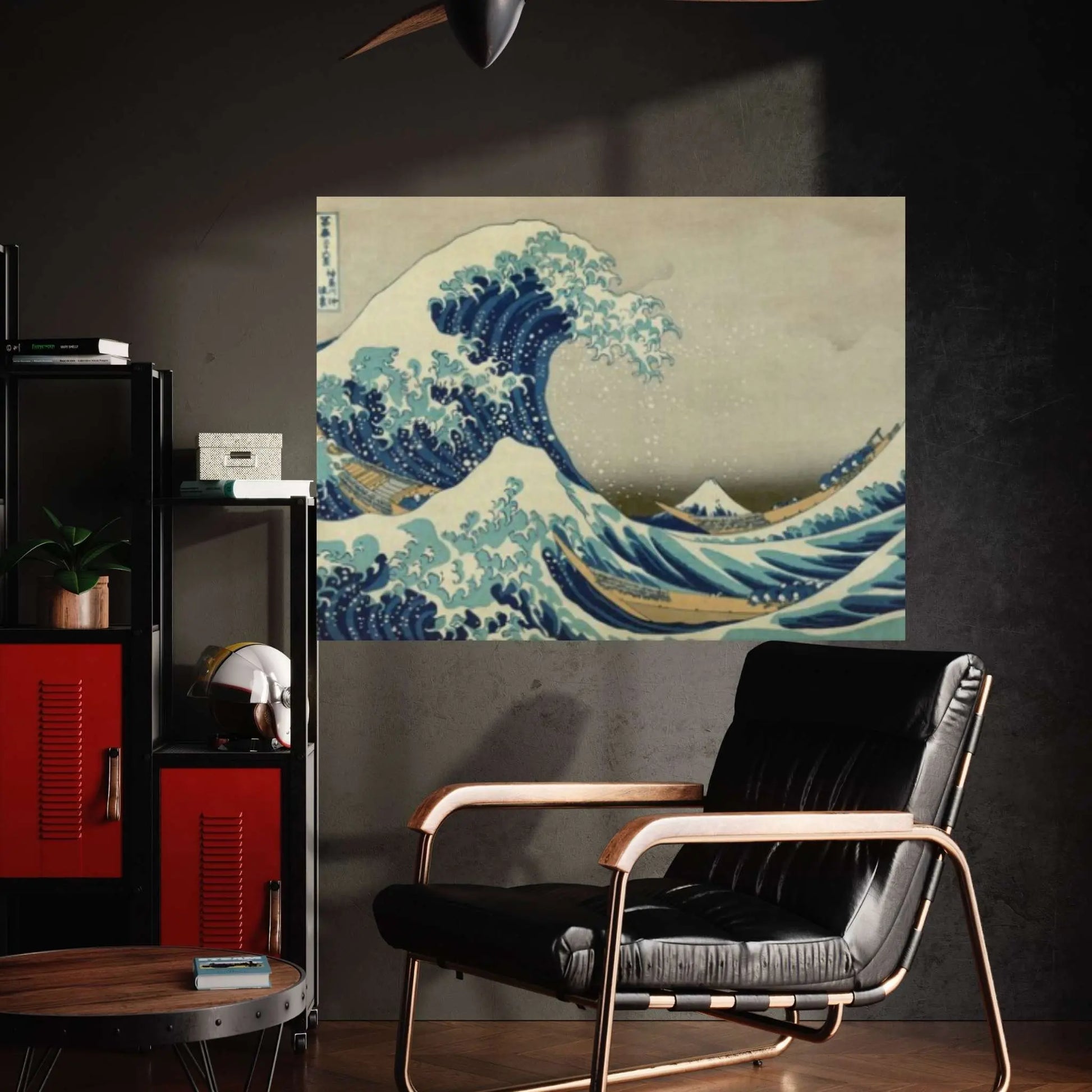 The Great Wave off Kanagawa print on canvas wall art Katsushika Large The Great Wave - Y Canvas