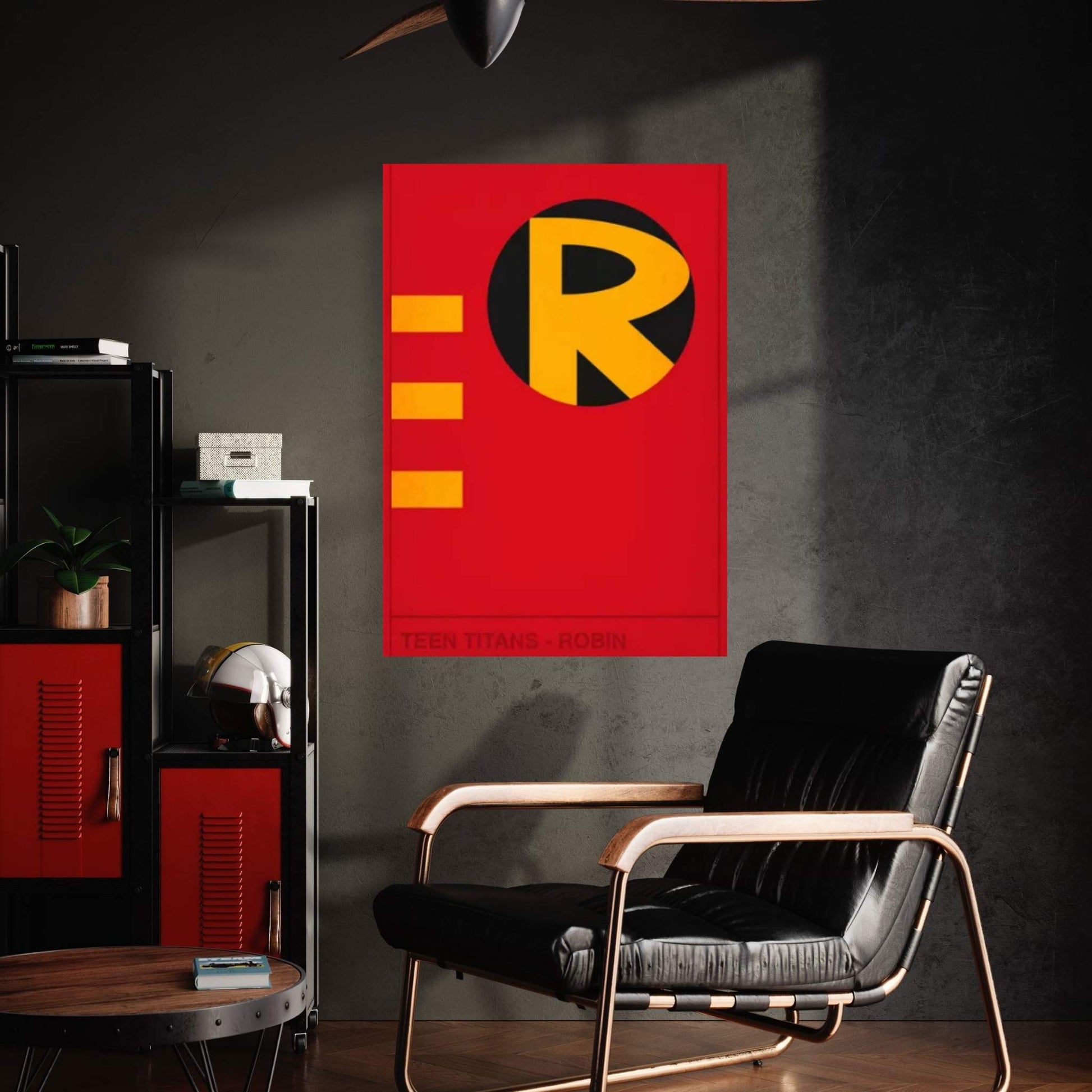 Teen Titans Robin Canvas Wall Art - Y Canvas