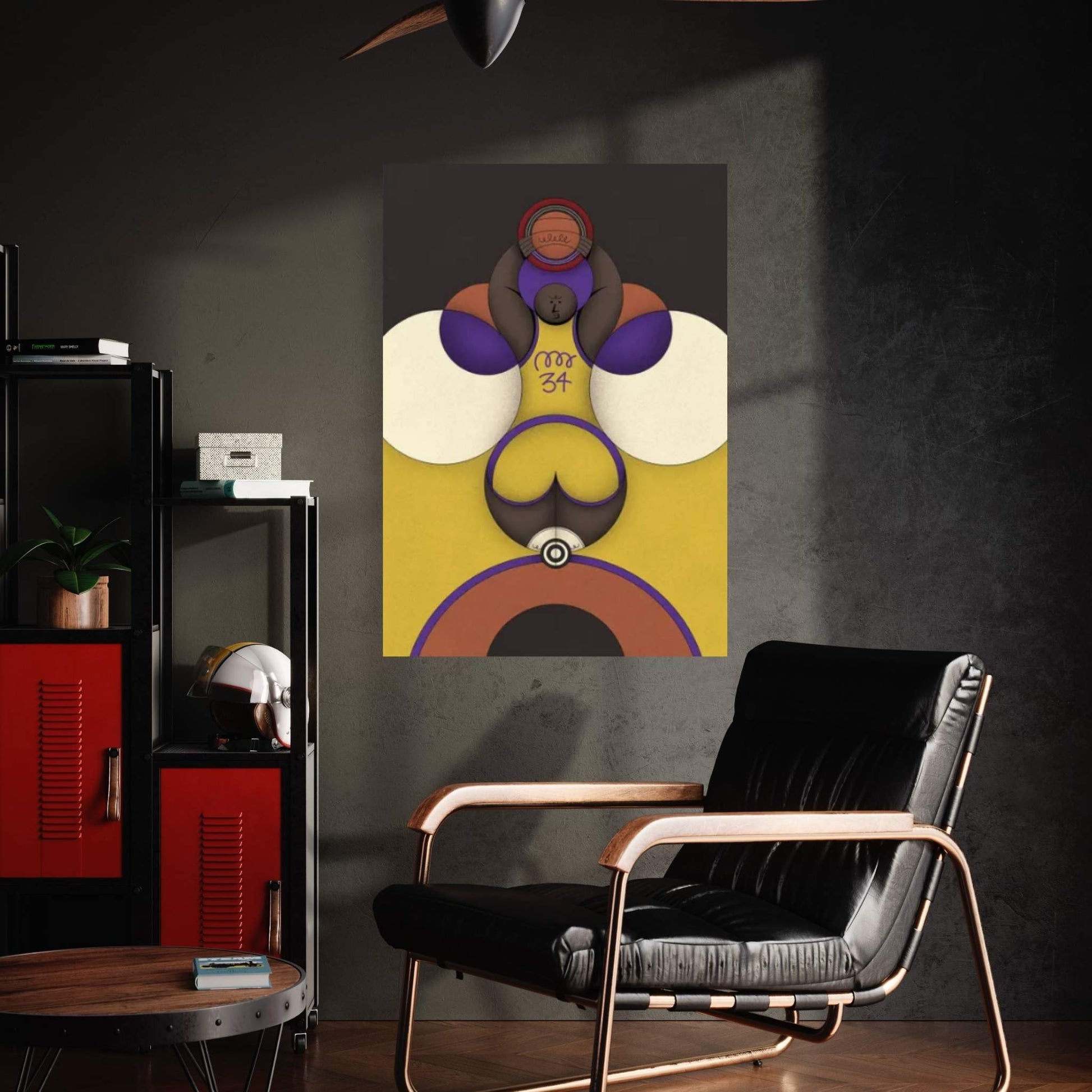 Ted Canvas Wall Art - Y Canvas