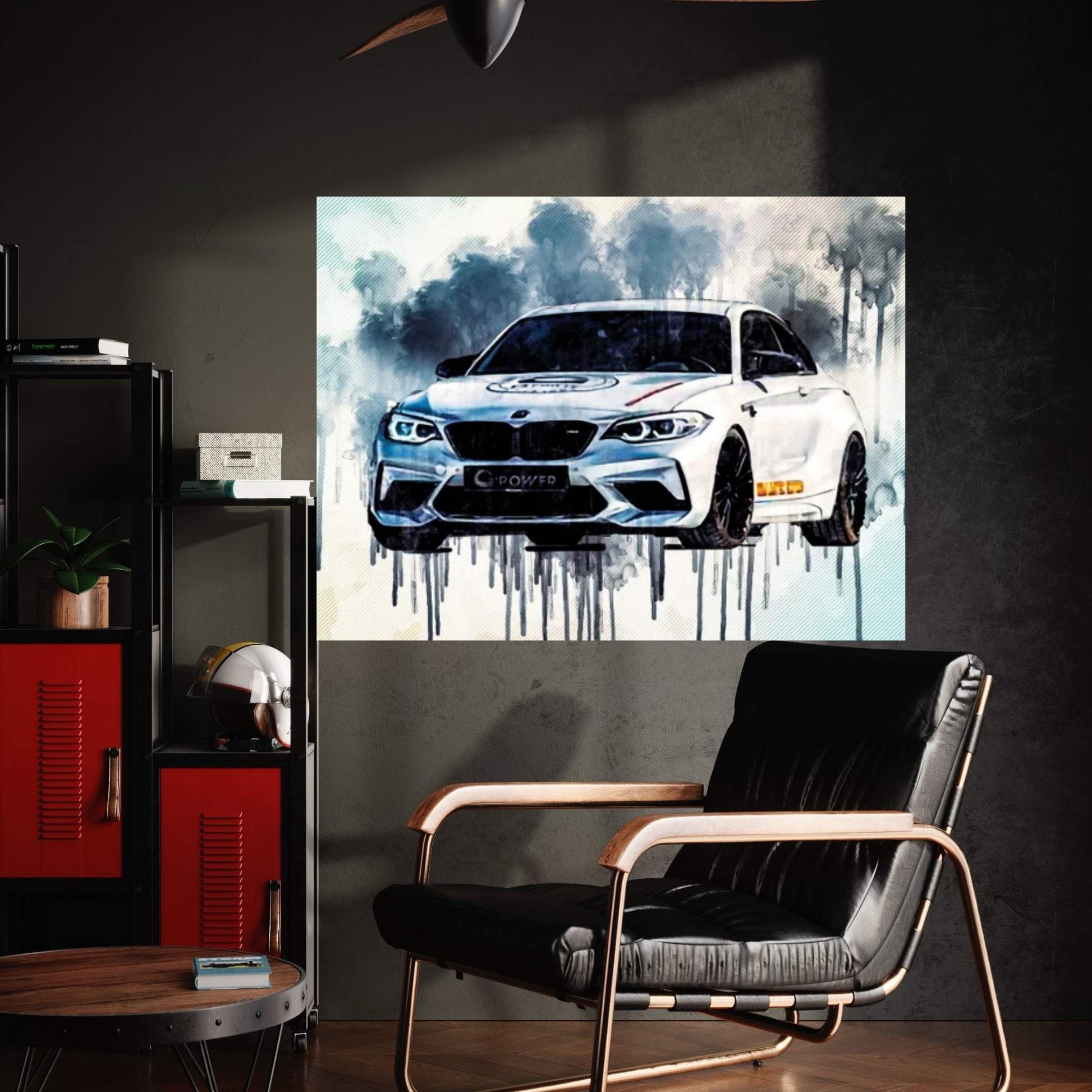 2021 G-Power G2M Limited Edition Front View Exterior Bmw M2 Competition Canvas Wall Art - Y Canvas