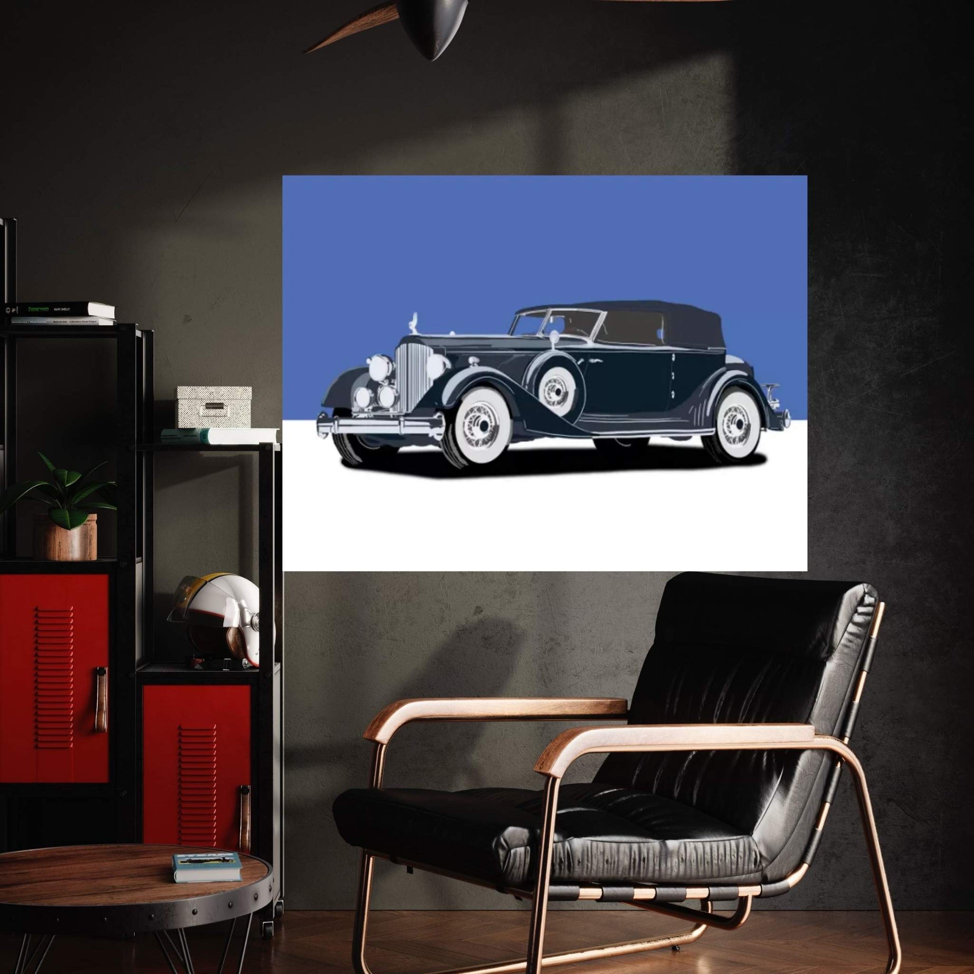 Ride Down Memory Lane Canvas Wall Art - Y Canvas