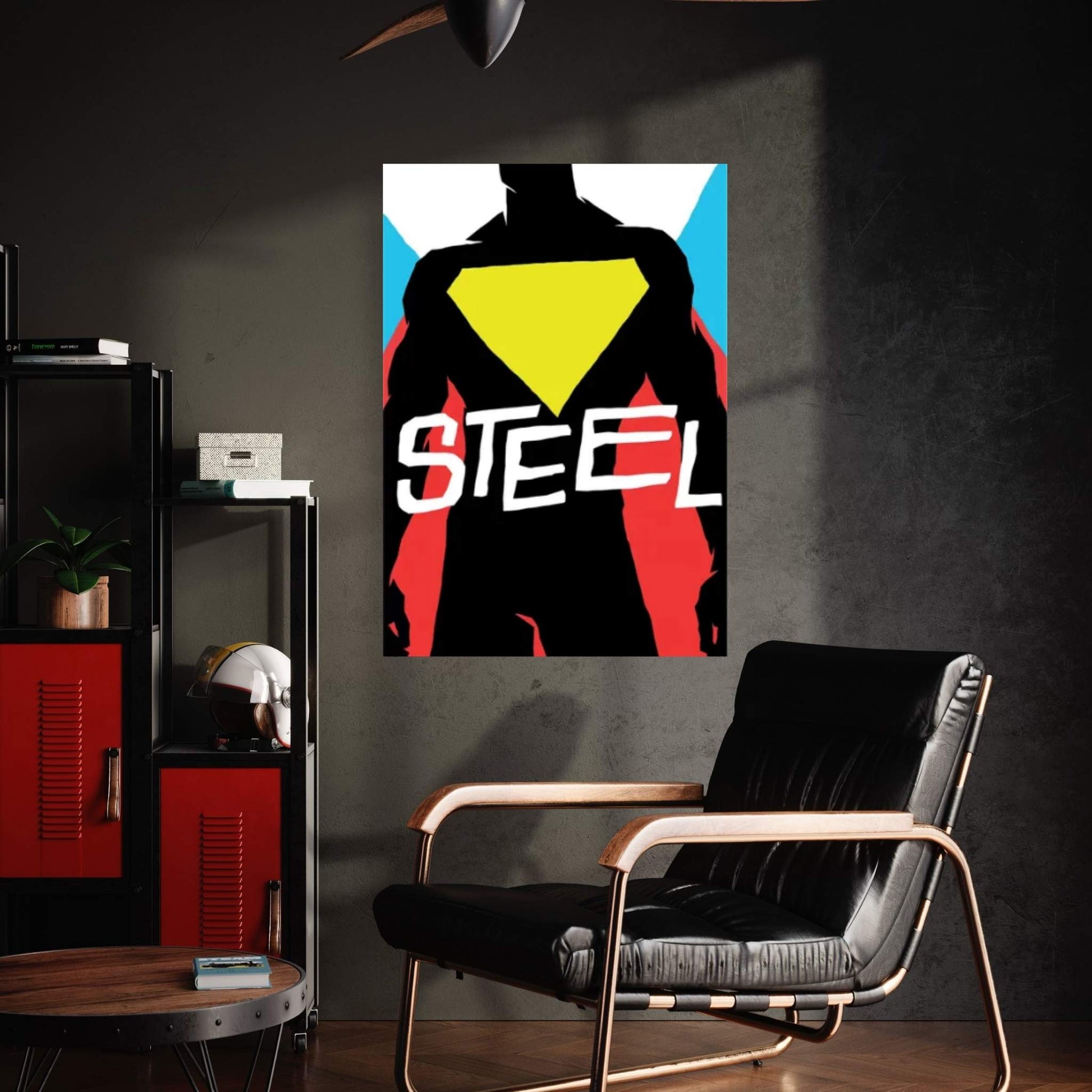 Steel Canvas Wall Art - Y Canvas