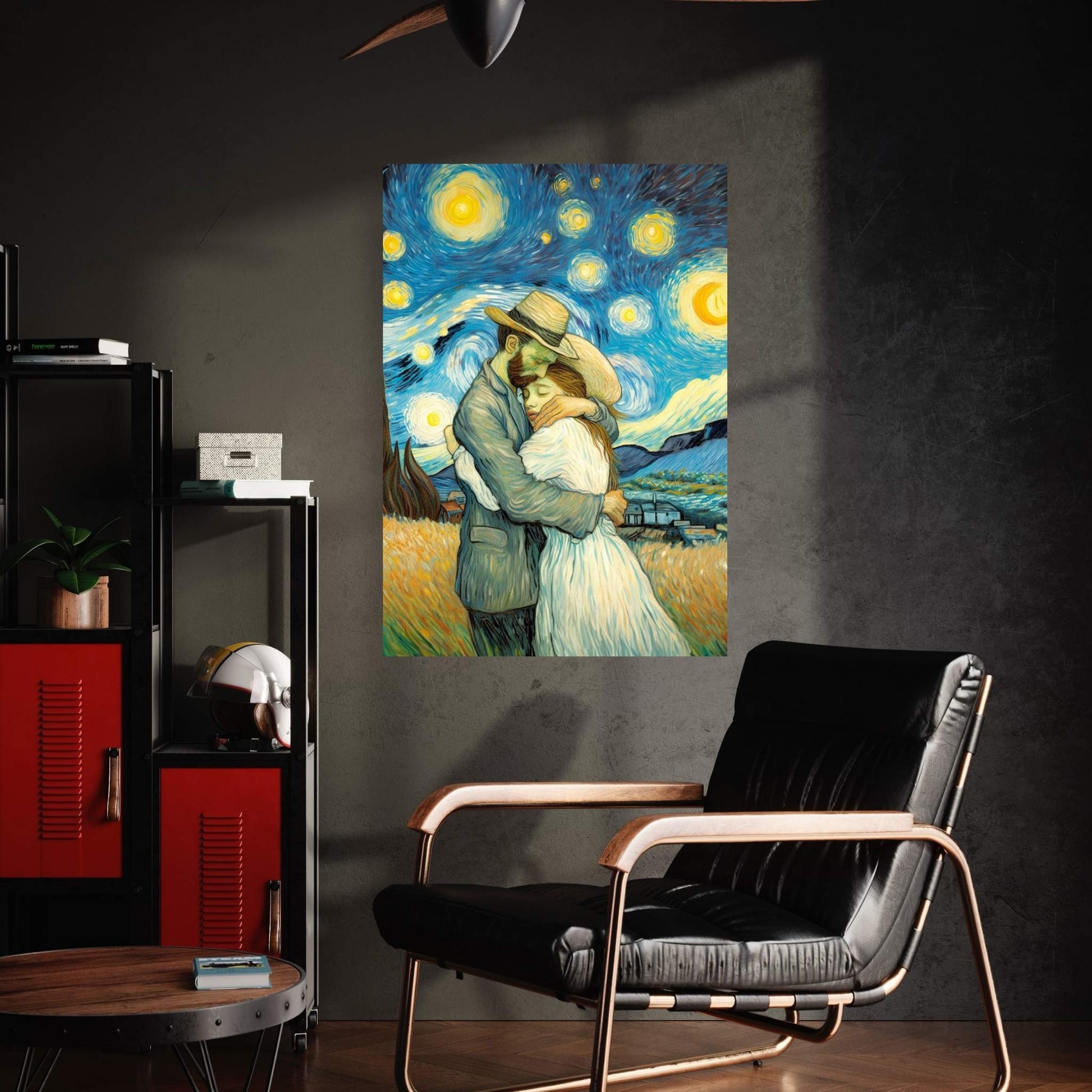 Van Gogh Love Reproduction Canvas Wall Art - Y Canvas